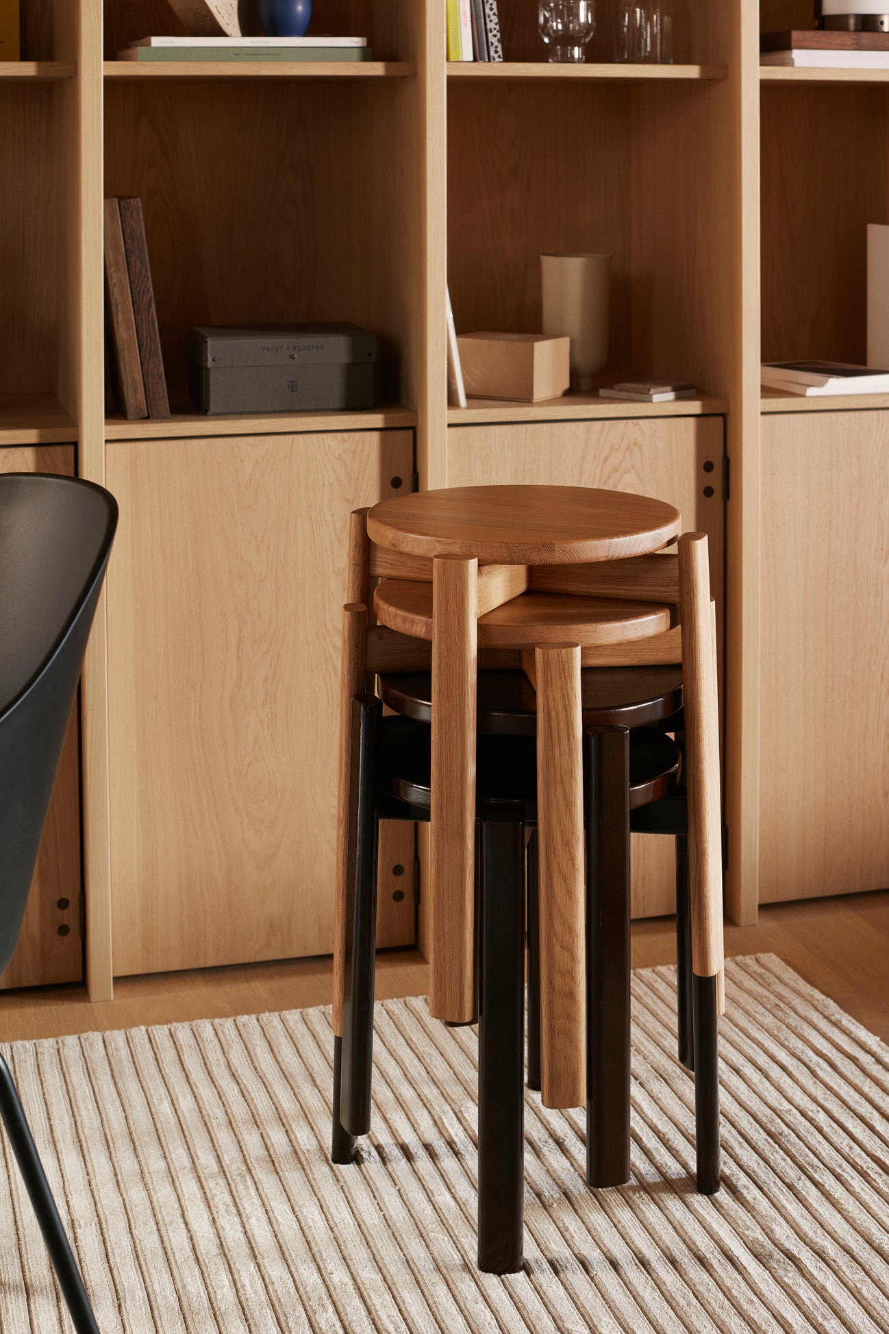 Hocker PASSAGE Eichenholz