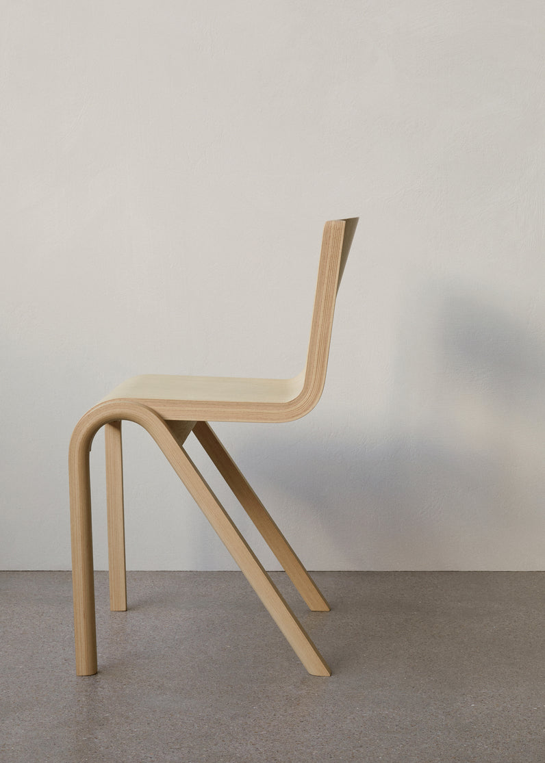 READY chair dark oak wood
