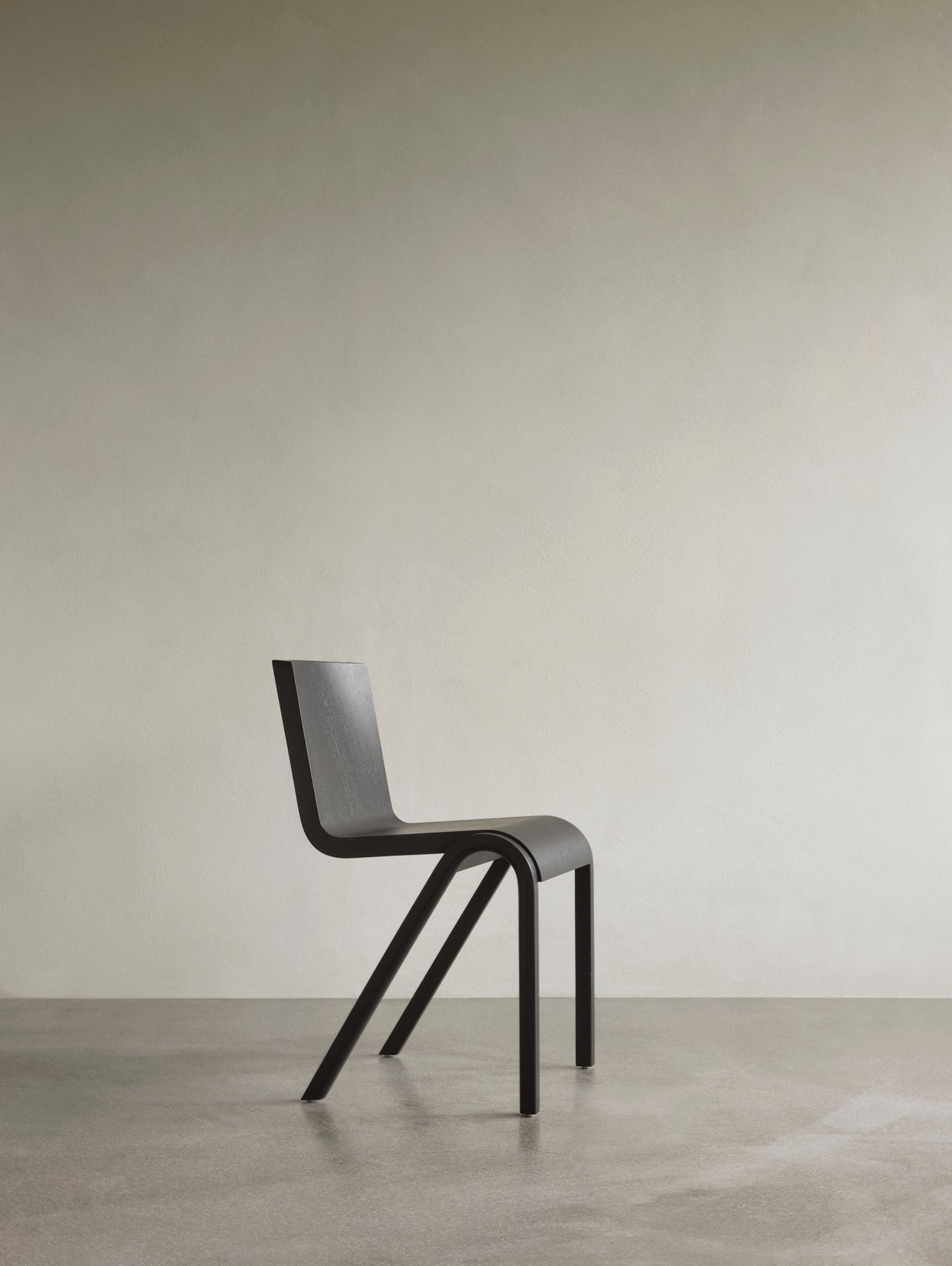 READY chair dark oak wood