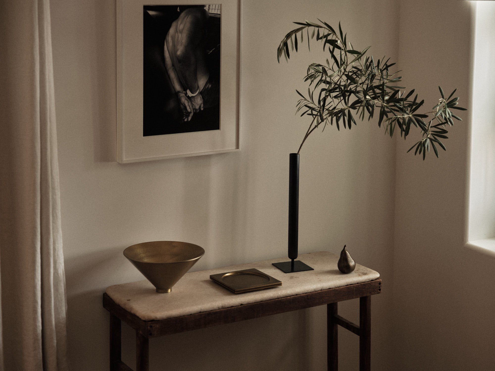 Misa TAPER aus Messing