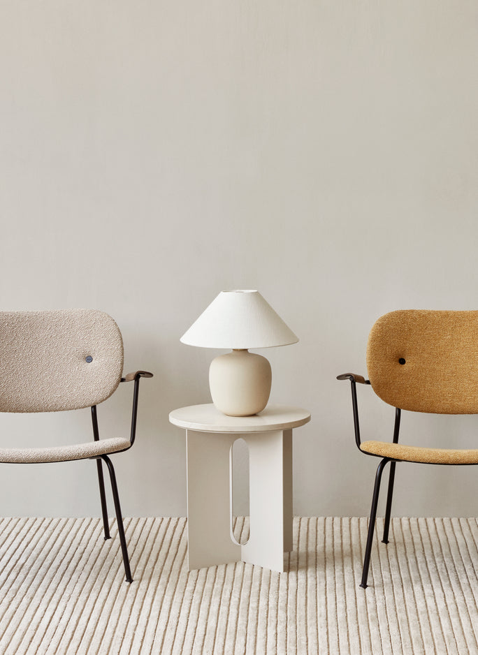 TORSO Table Lamp White Ceramic