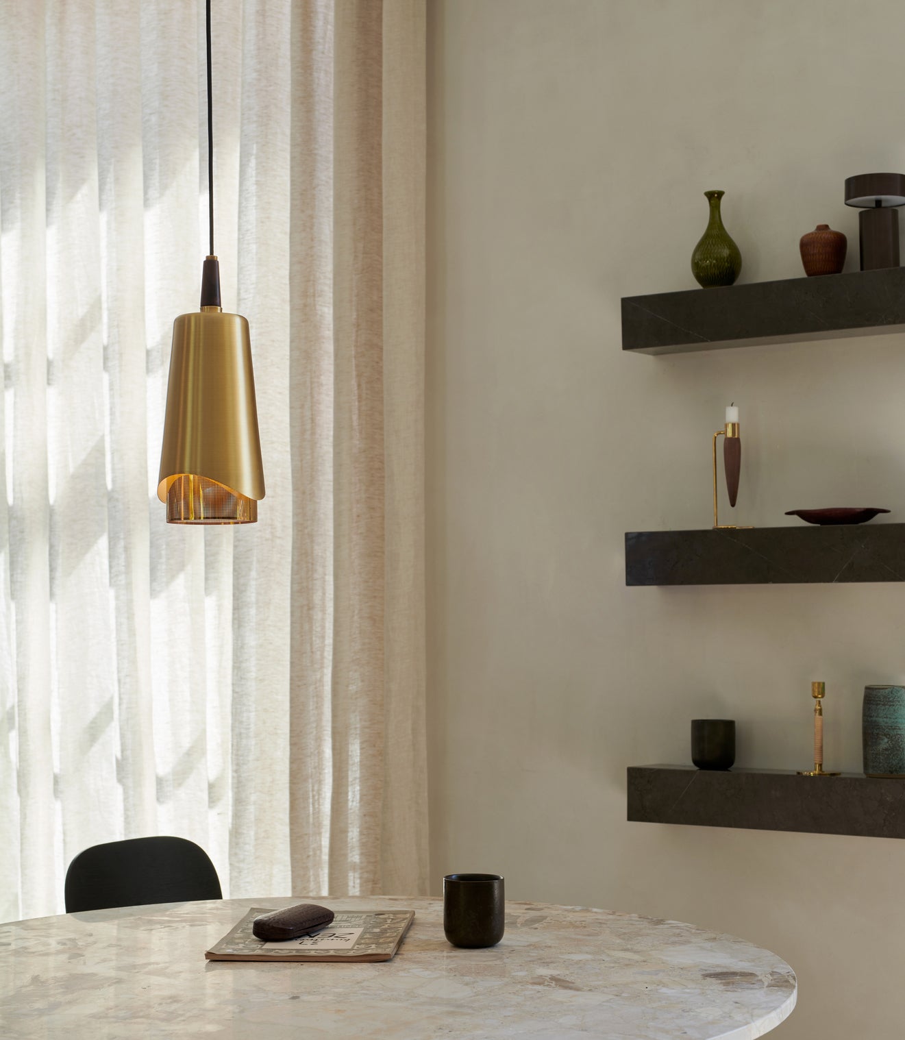 Pendelleuchte UMANOFF Messing