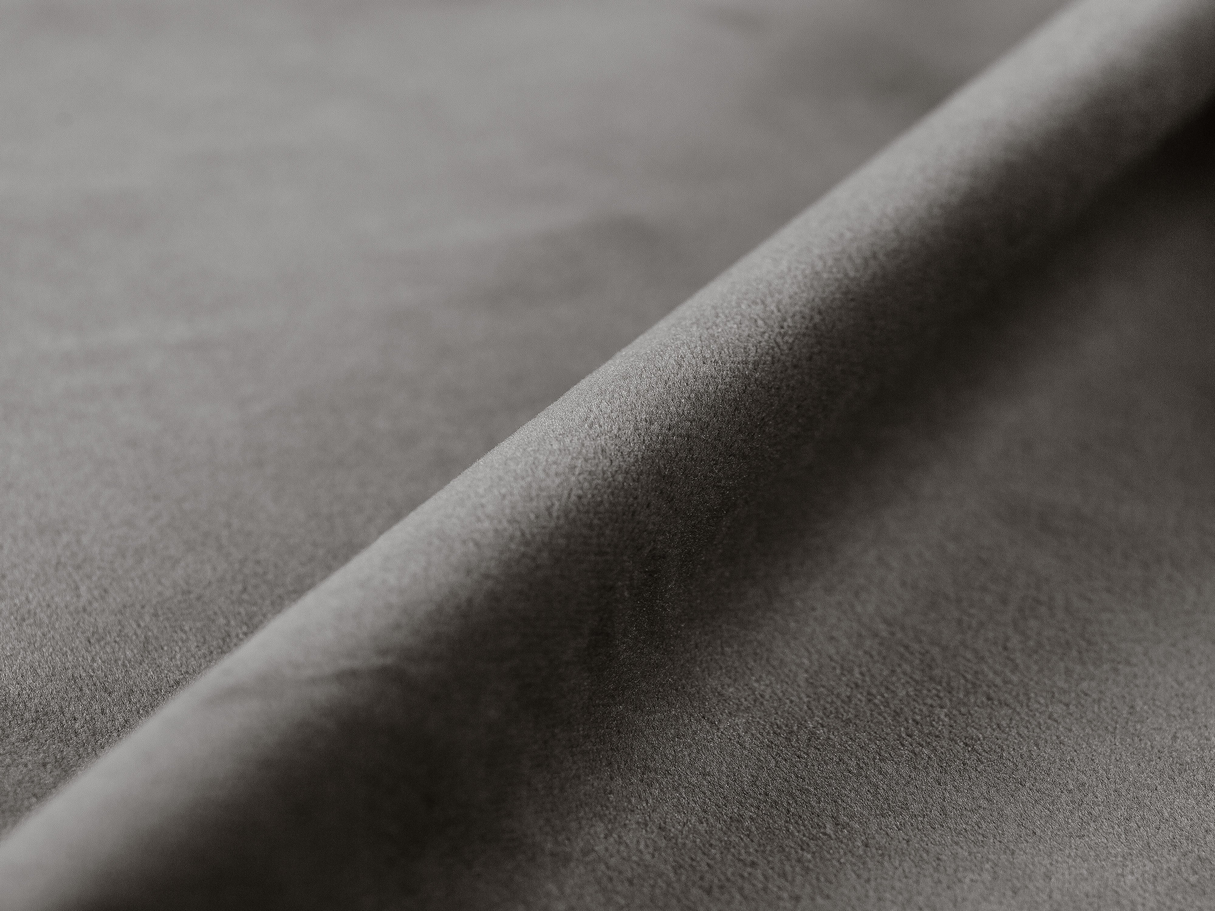 Samtbett mit Bettkasten BELLIS in Hellgrau