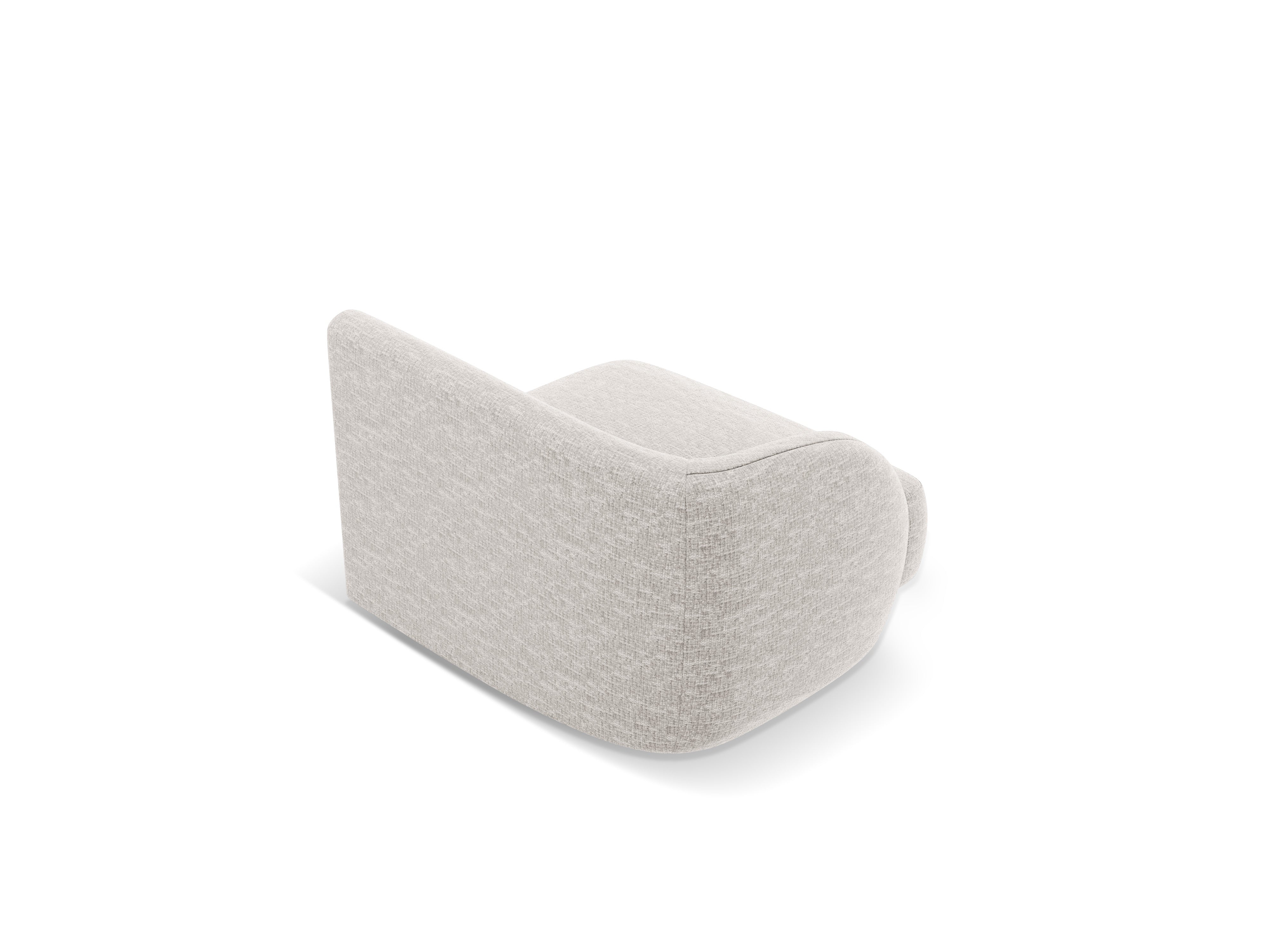 Sofa modułowa MILEY - moduł lewostronny szary szenil – Micadoni