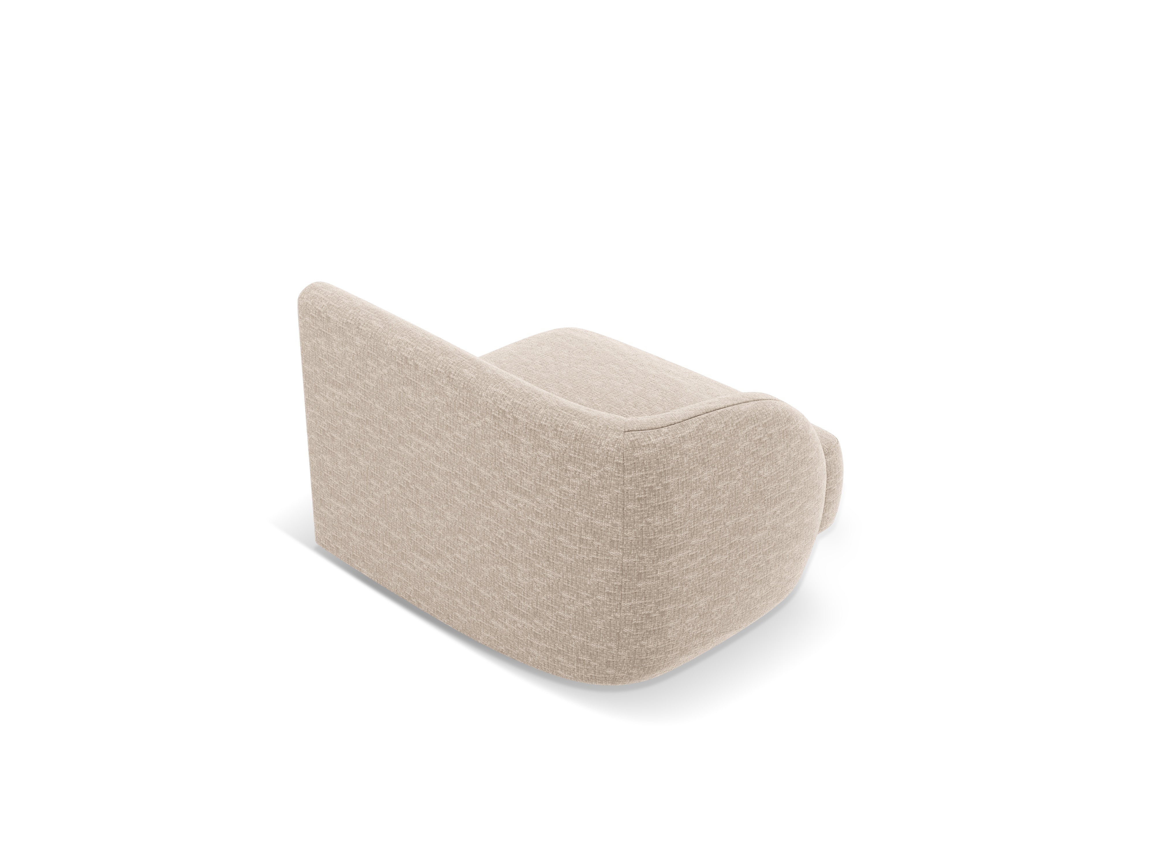 Sofa modułowa - moduł lewostronny MILEY beżowy szenil – Micadoni