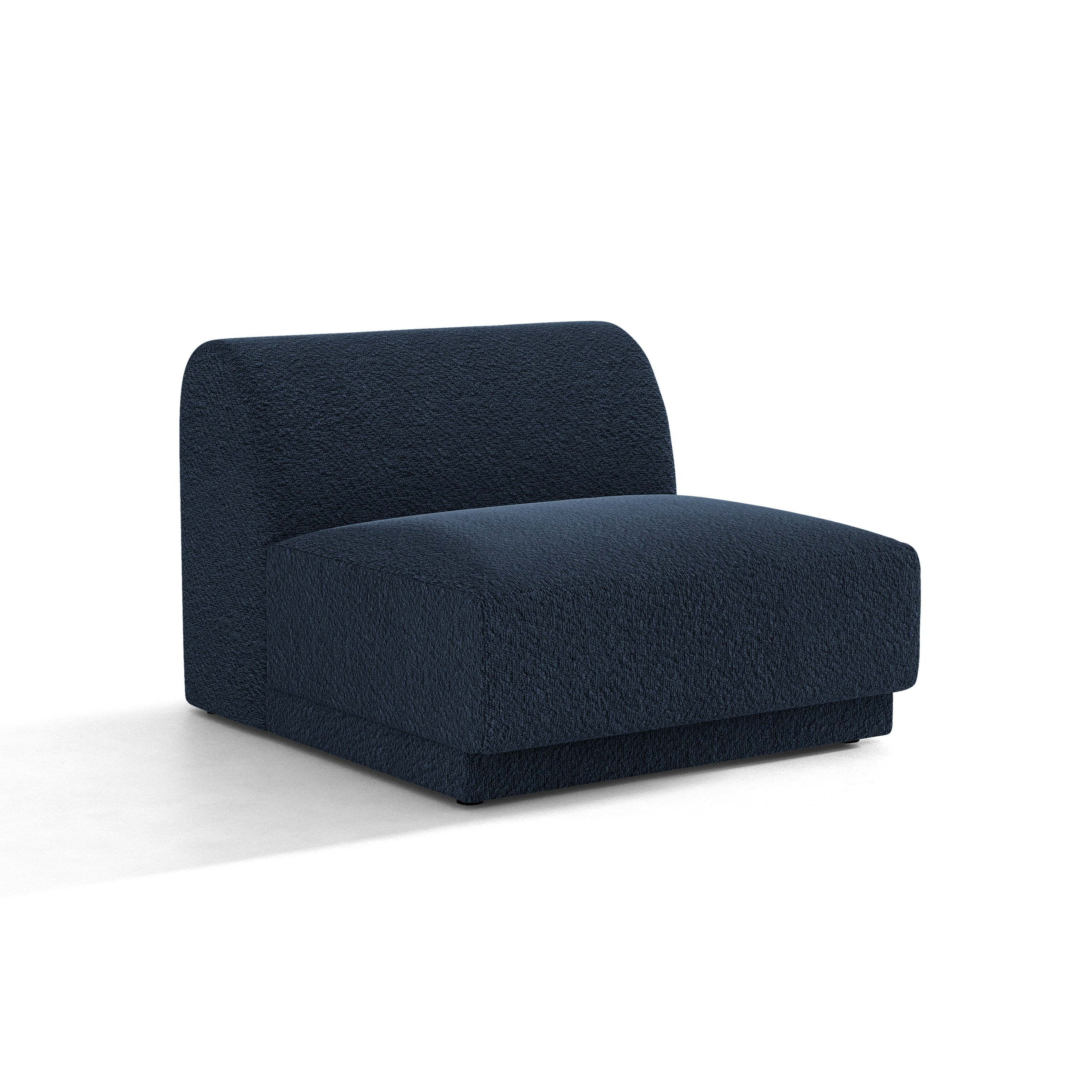 Sessel / Modul MILEY dunkelblau Boucle