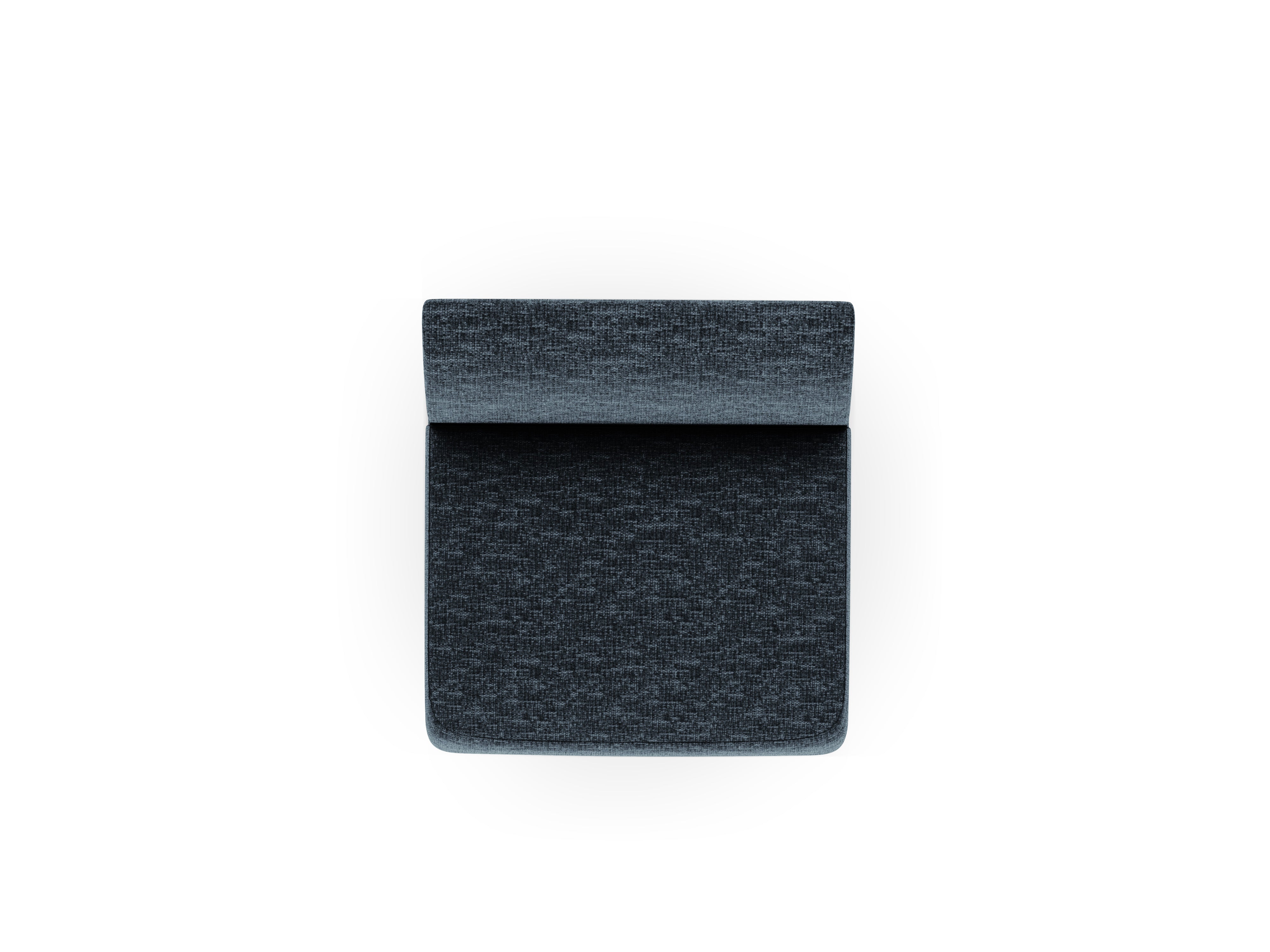 Armchair / module MILEY royal blue silky chenille