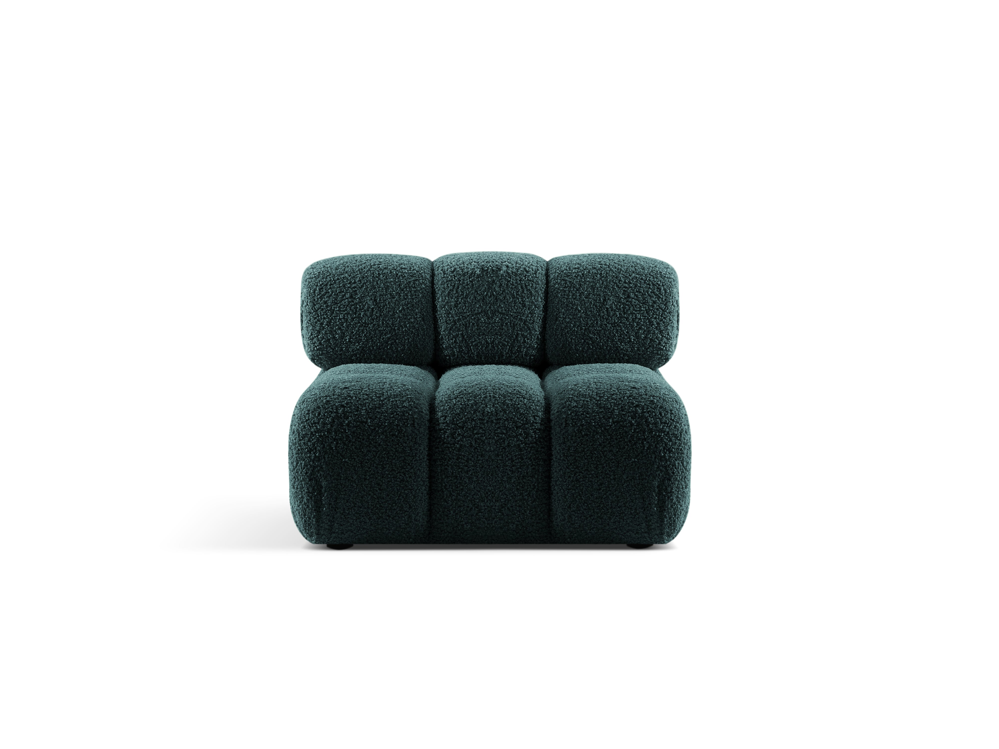 Sessel / Modul BELLIS tief petrol Boucle