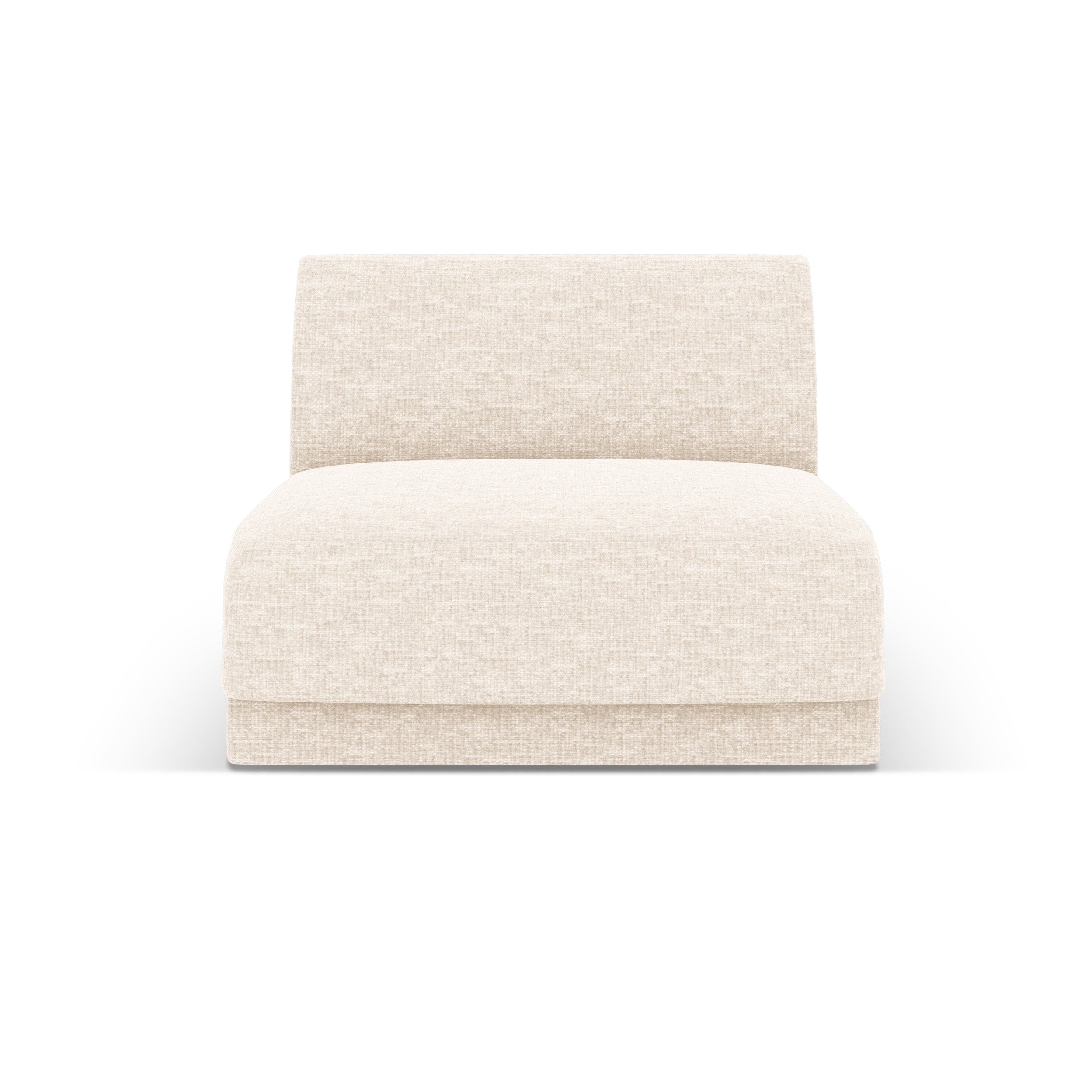 Sessel / Modul MILEY Elfenbein Chenille