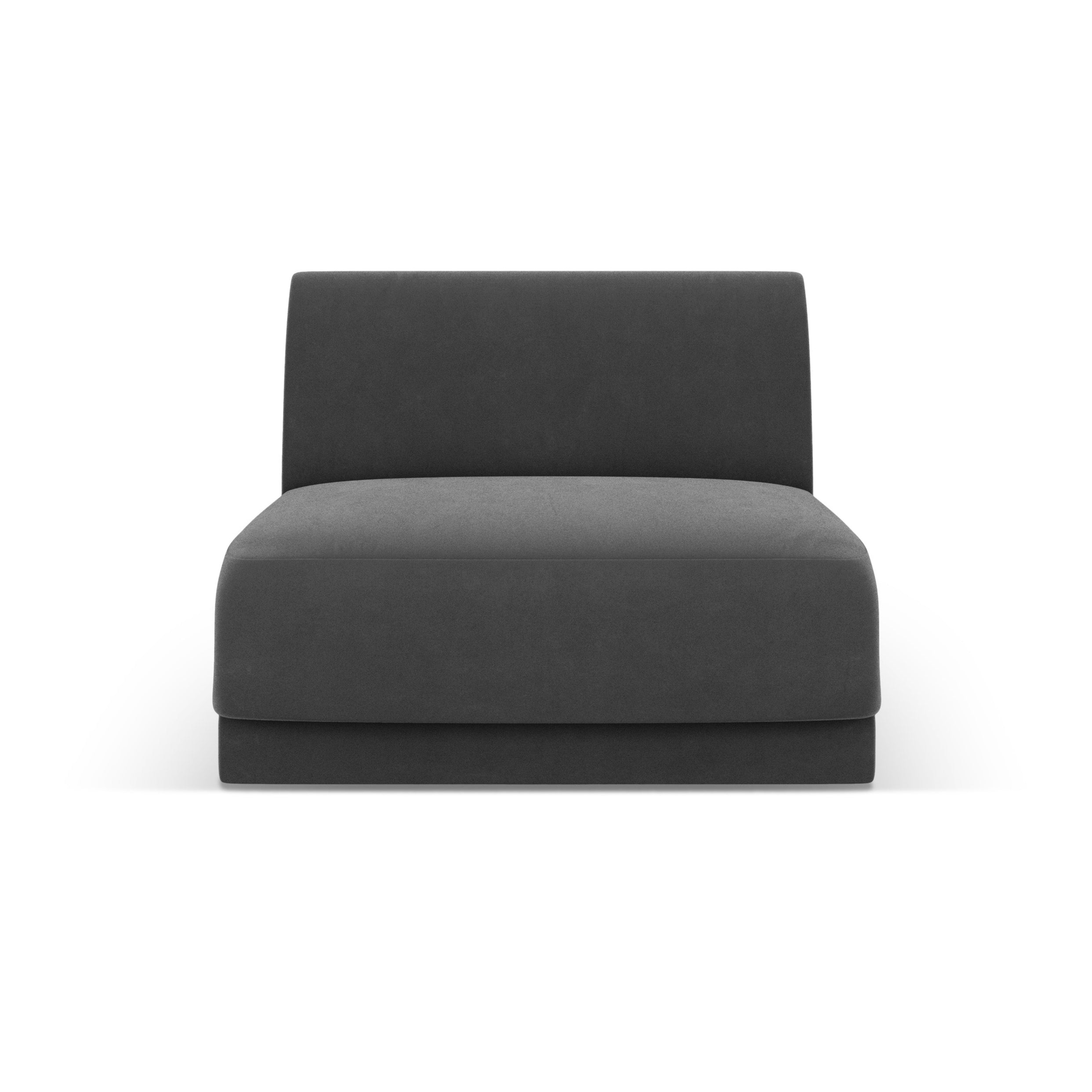 Sessel / Samtmodul MILEY grau