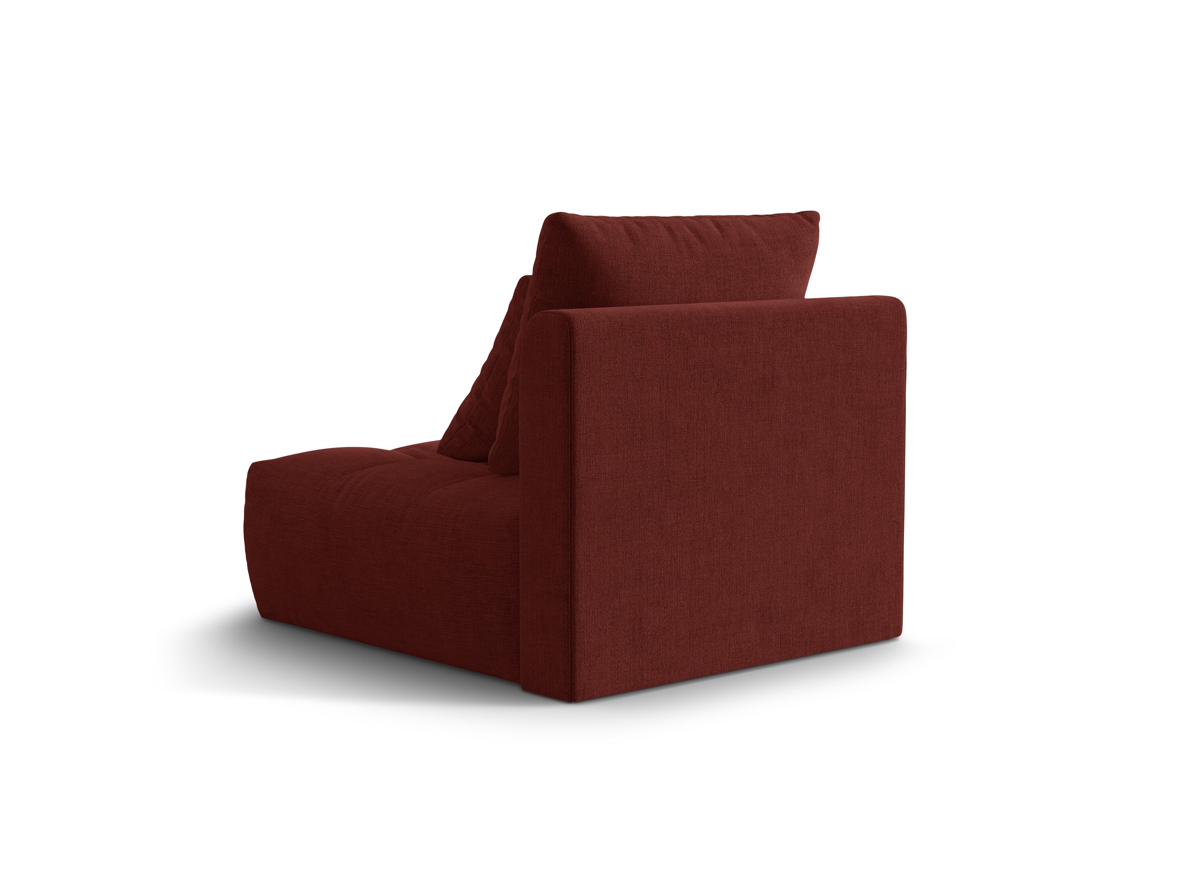 Sessel / Modul BLOOM roter Chenille