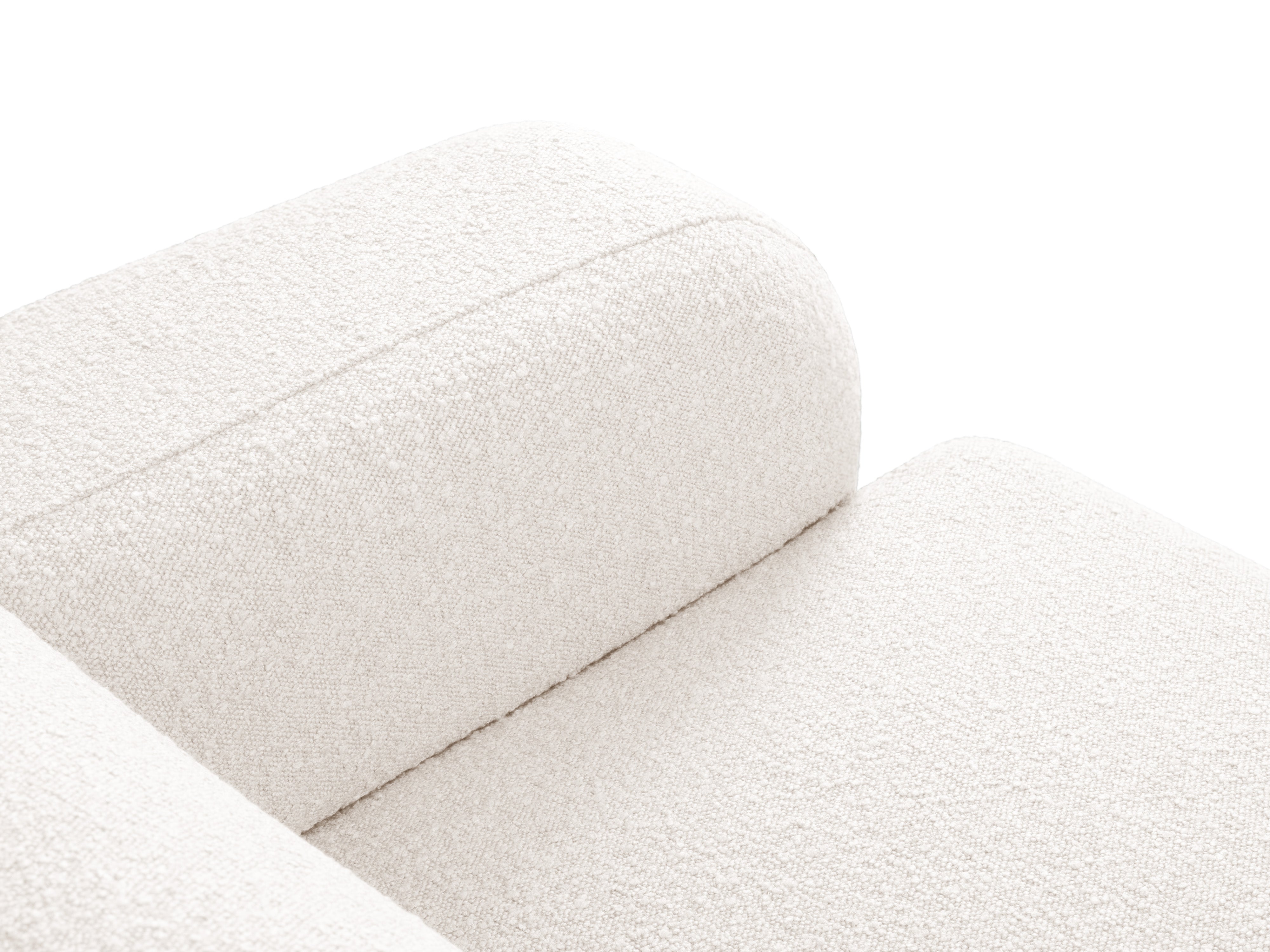 Sofa w tkaninie boucle 2-osobowa MOLINO biały – Micadoni