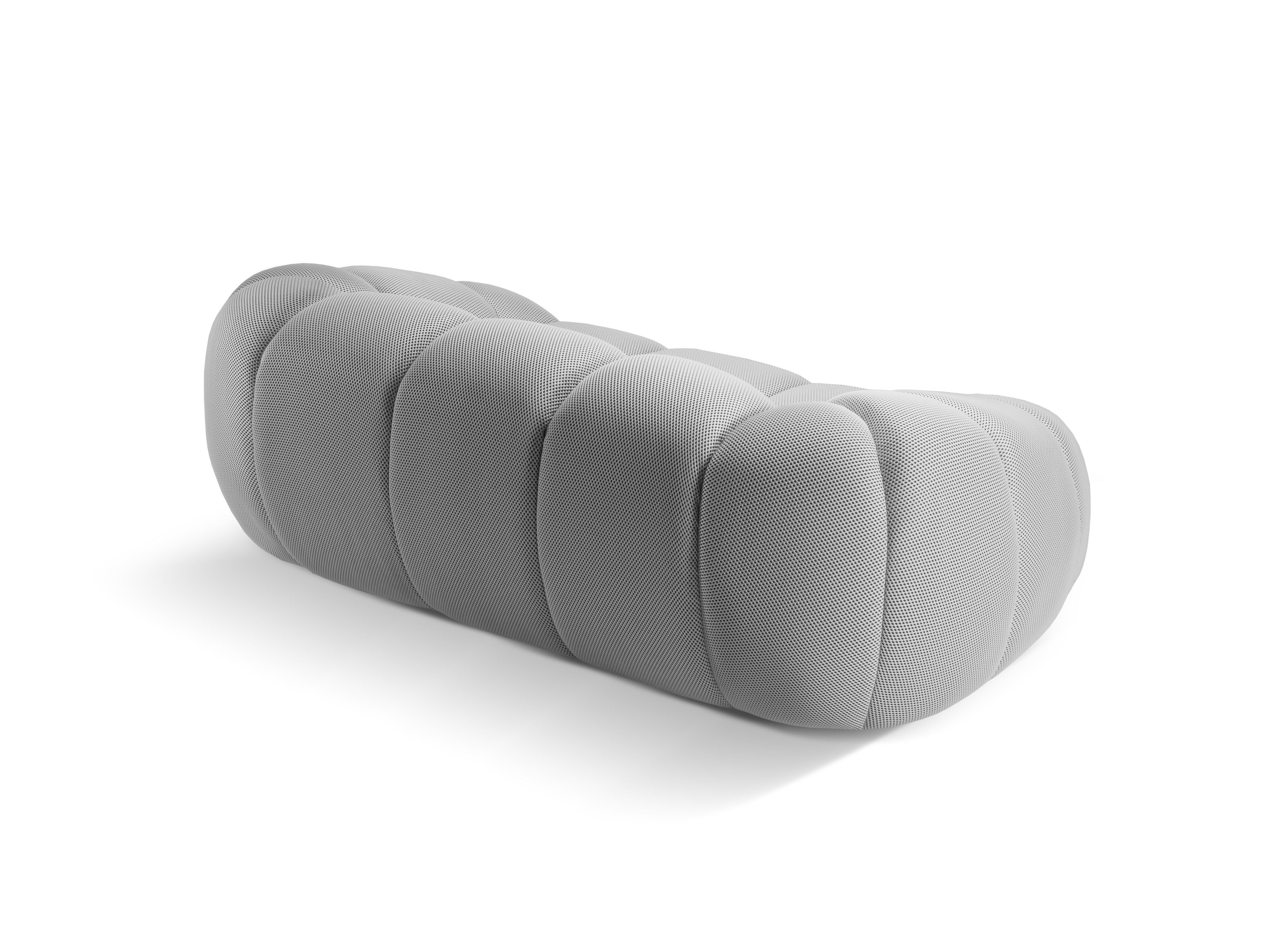 Sofa 2-sitzig DIANA silber