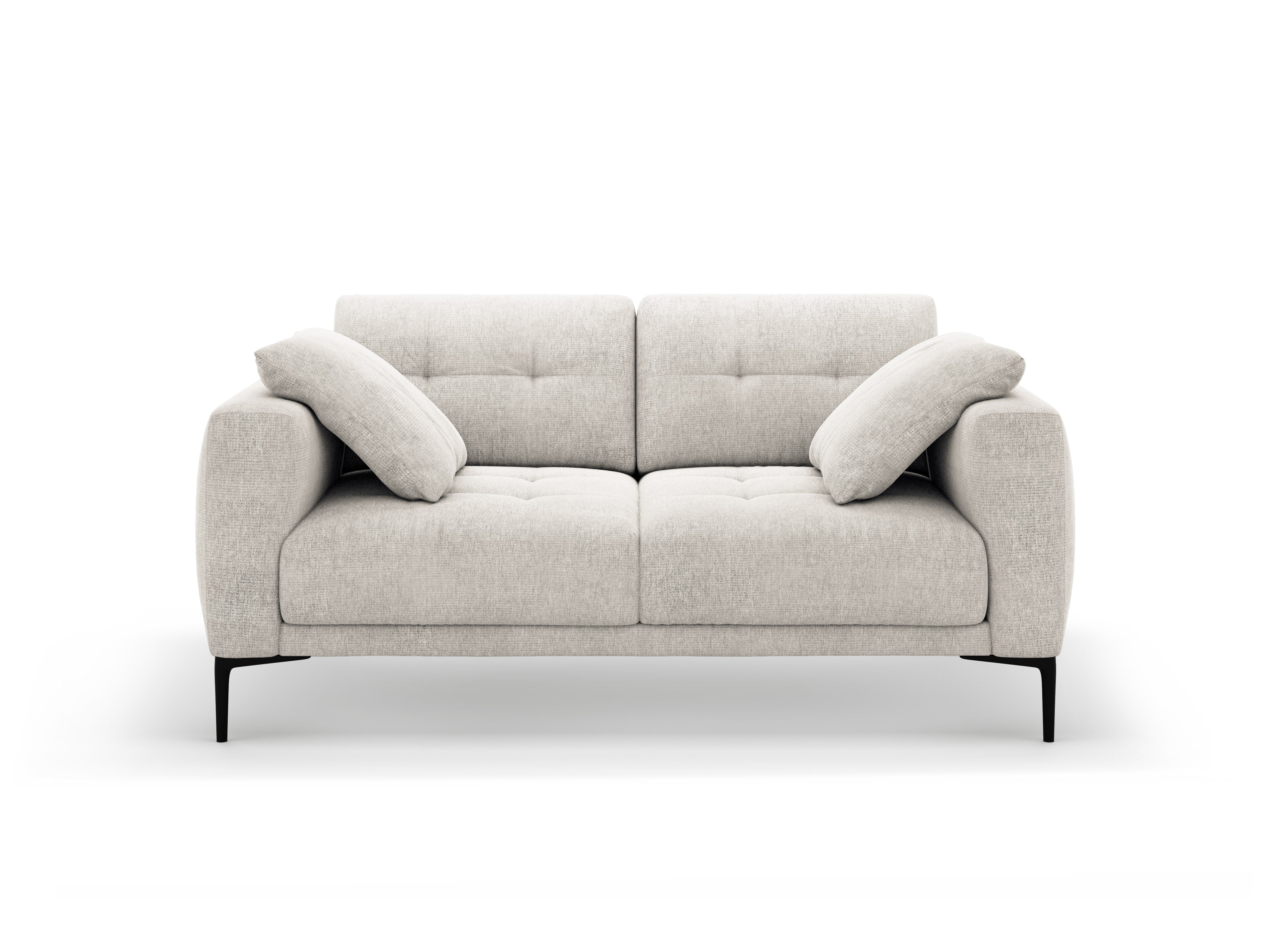 Sofa 2-osobowa BEMY beżowy szenil – Micadoni