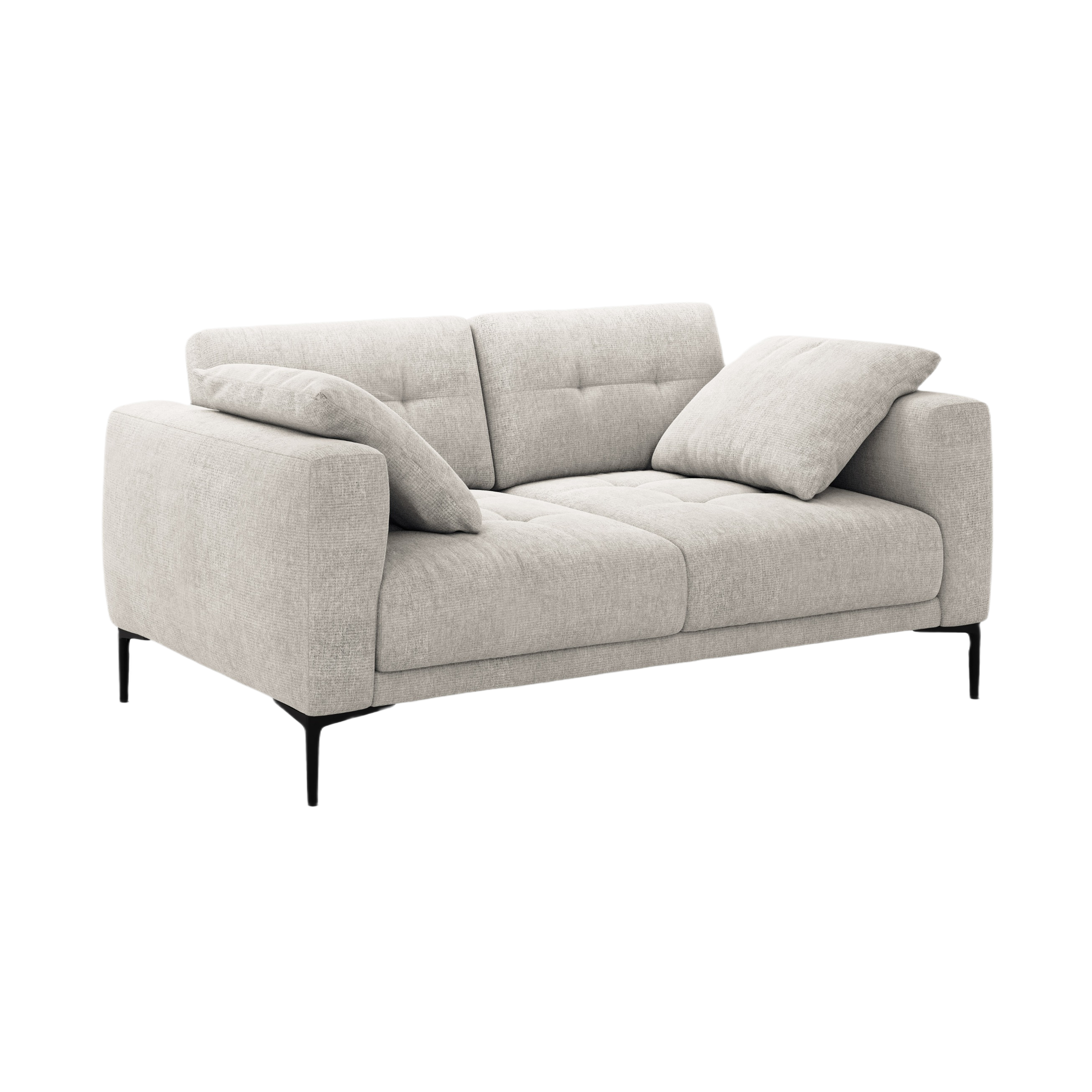 Sofa 2-osobowa BEMY beżowy szenil – Micadoni