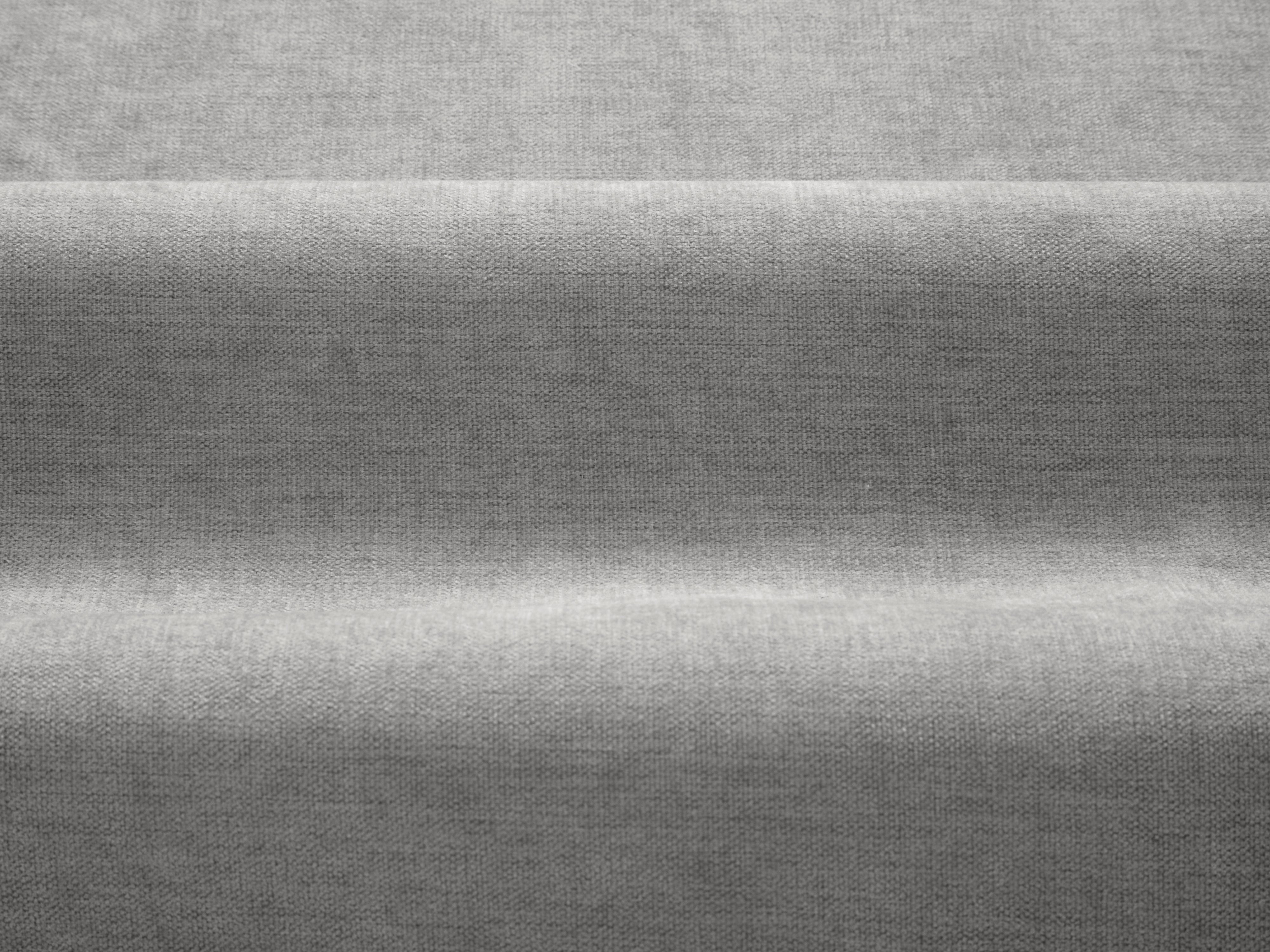 Sofa 2-sitzig ADA hellgrau Chenille