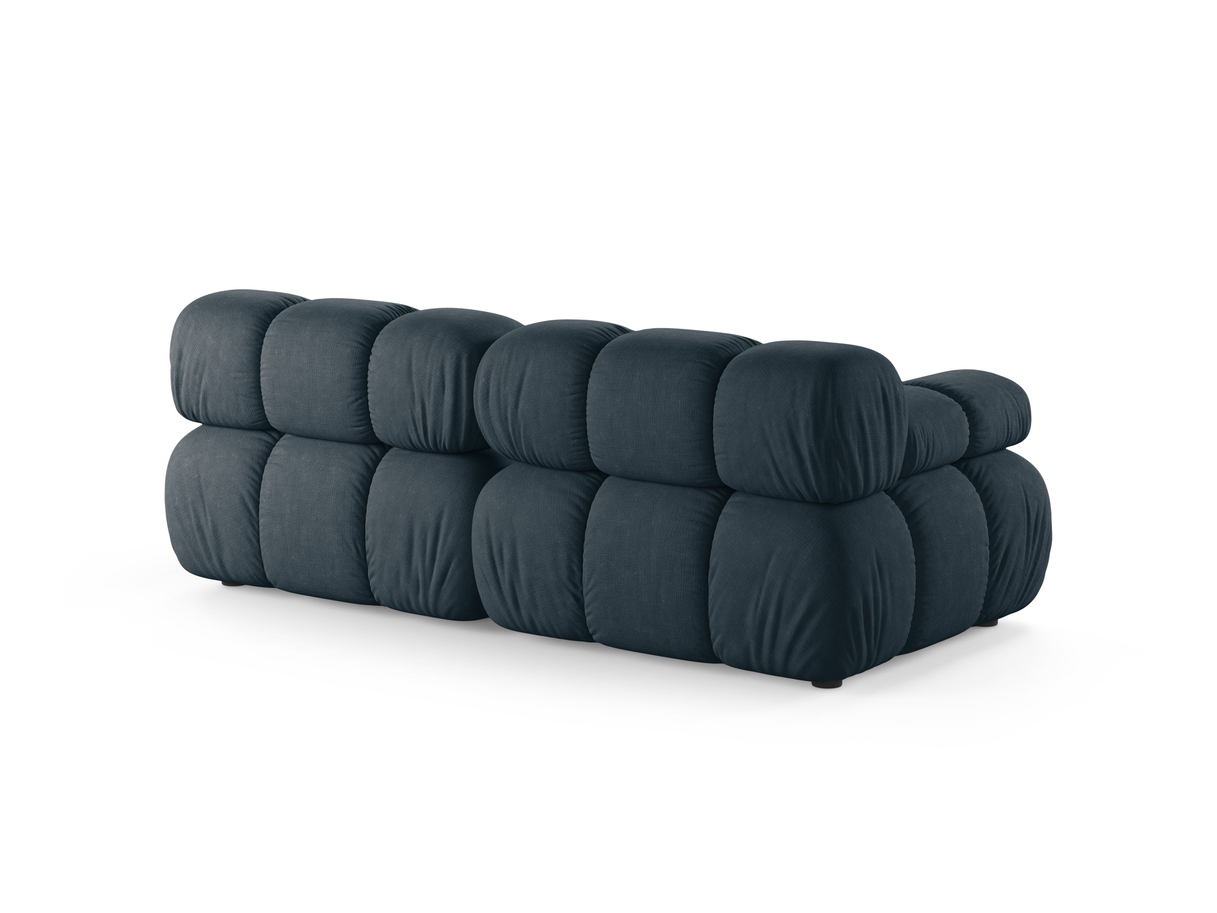 Modulares 2-Sitzer-Sofa BELLIS in Petrolblau