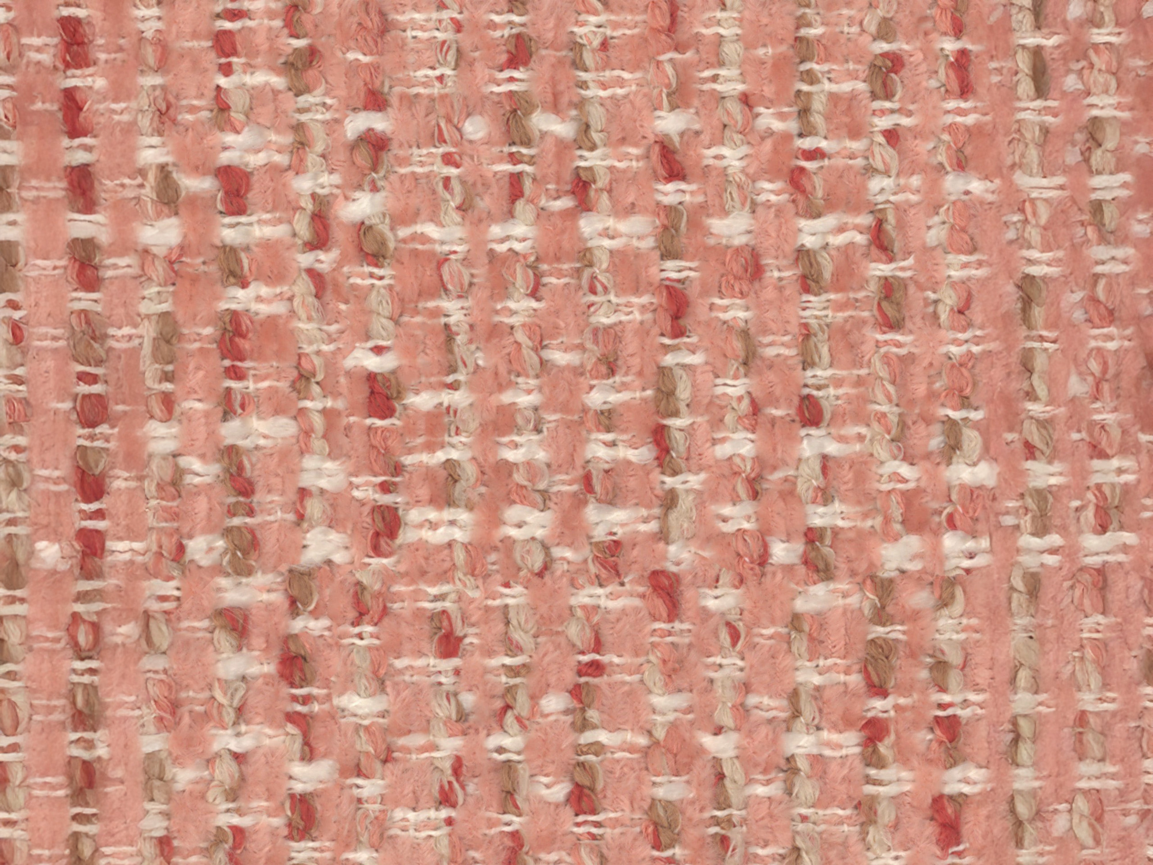 Sofa für 2 Personen GEORGIA in rosa Chenille
