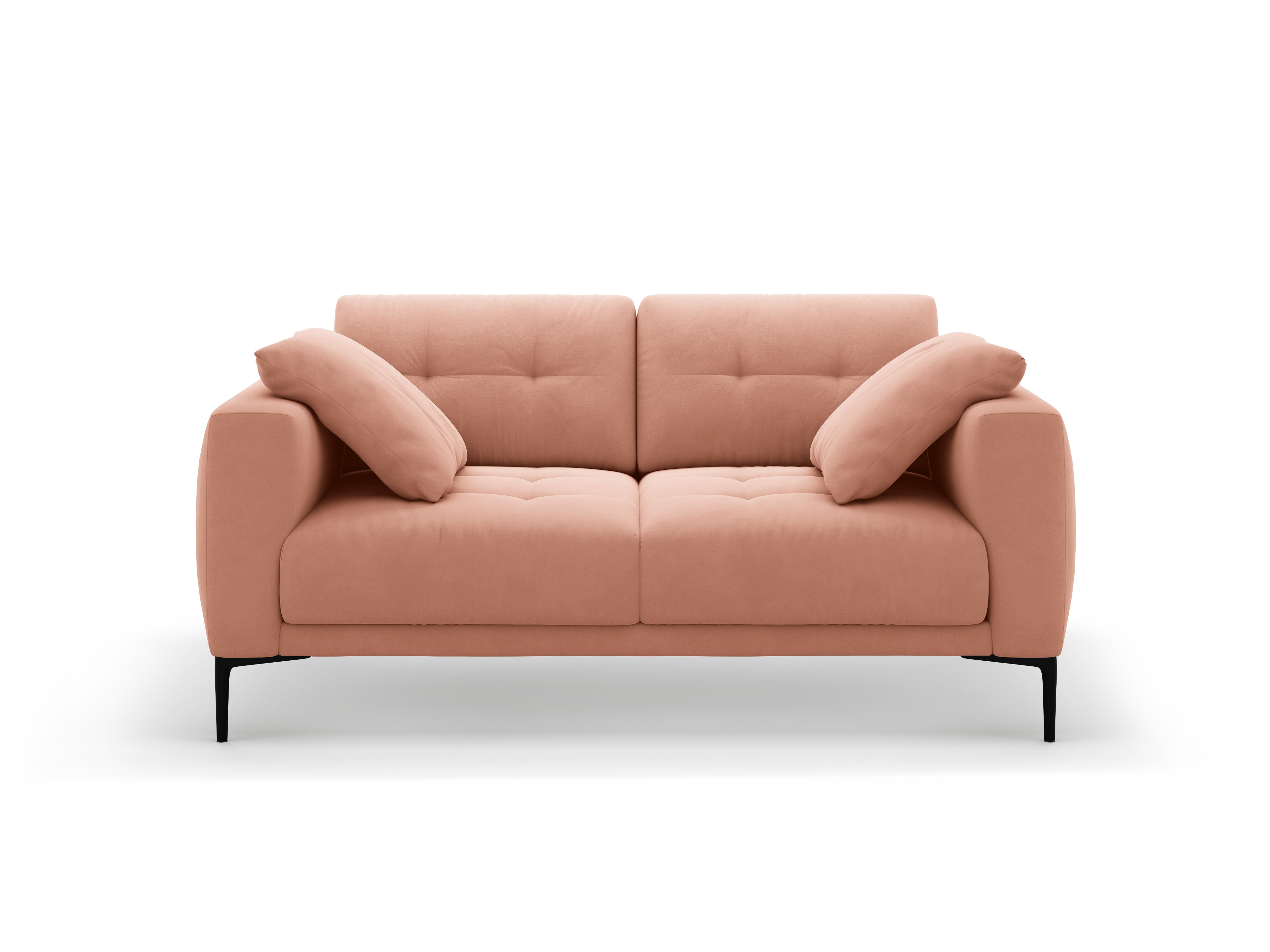 Samtsofa 2-sitzig BEMY rosa
