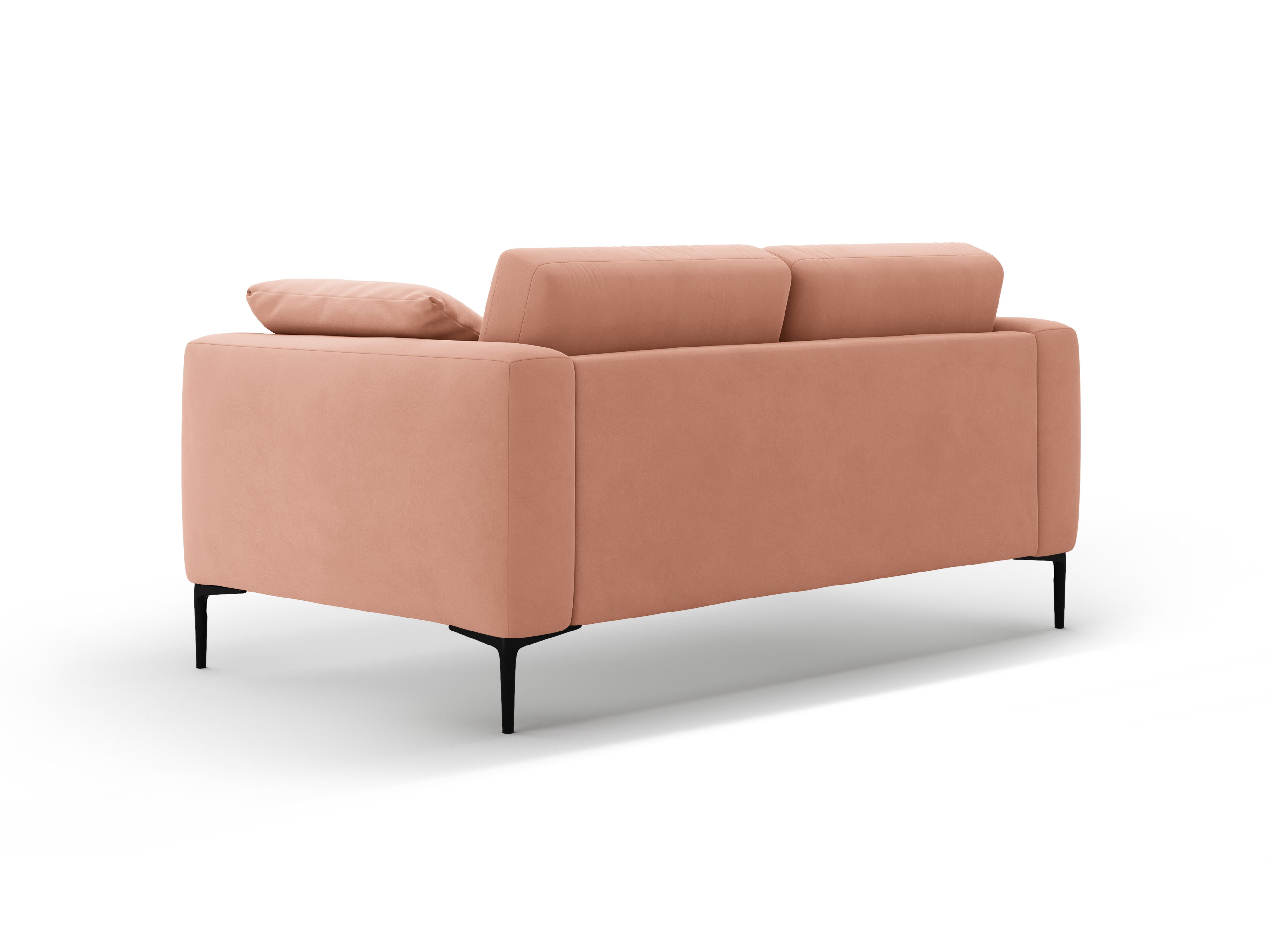 Samtsofa 2-sitzig BEMY rosa