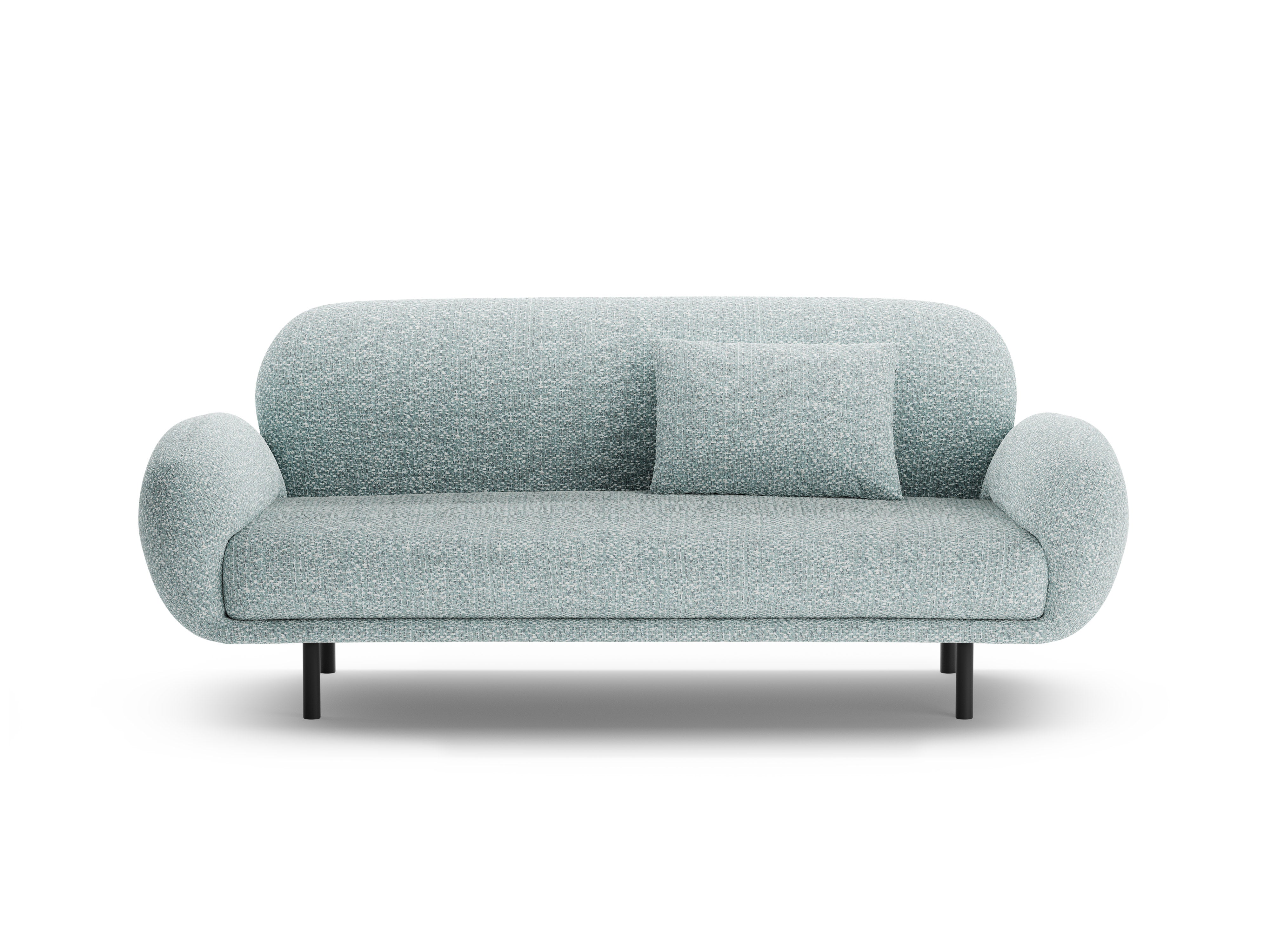 2.5-Seater Sofa POPPY in Muted Blue Chenille