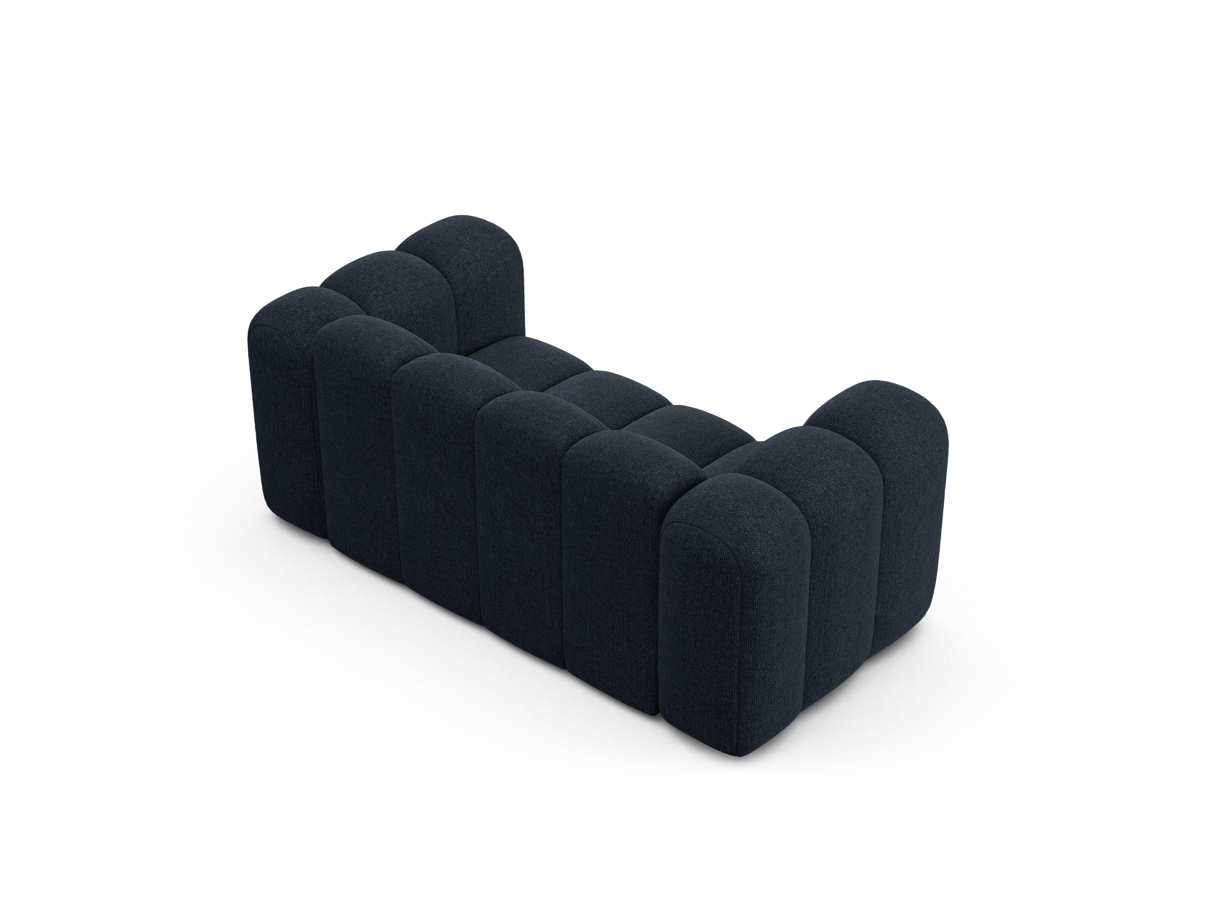 Sofa 2-osobowa LUPINE granatowy szenil – Micadoni