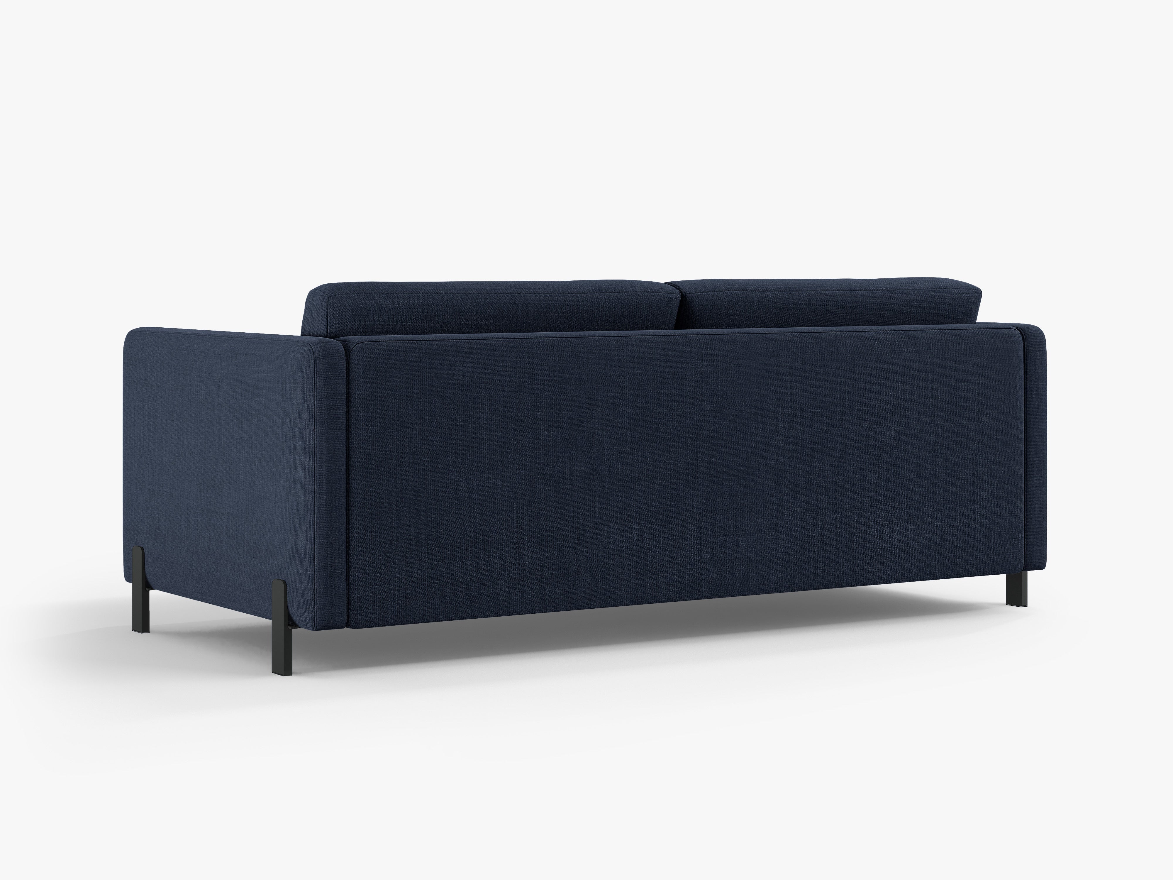 3-seater sofa with sleeping function GLORIA blue chenille