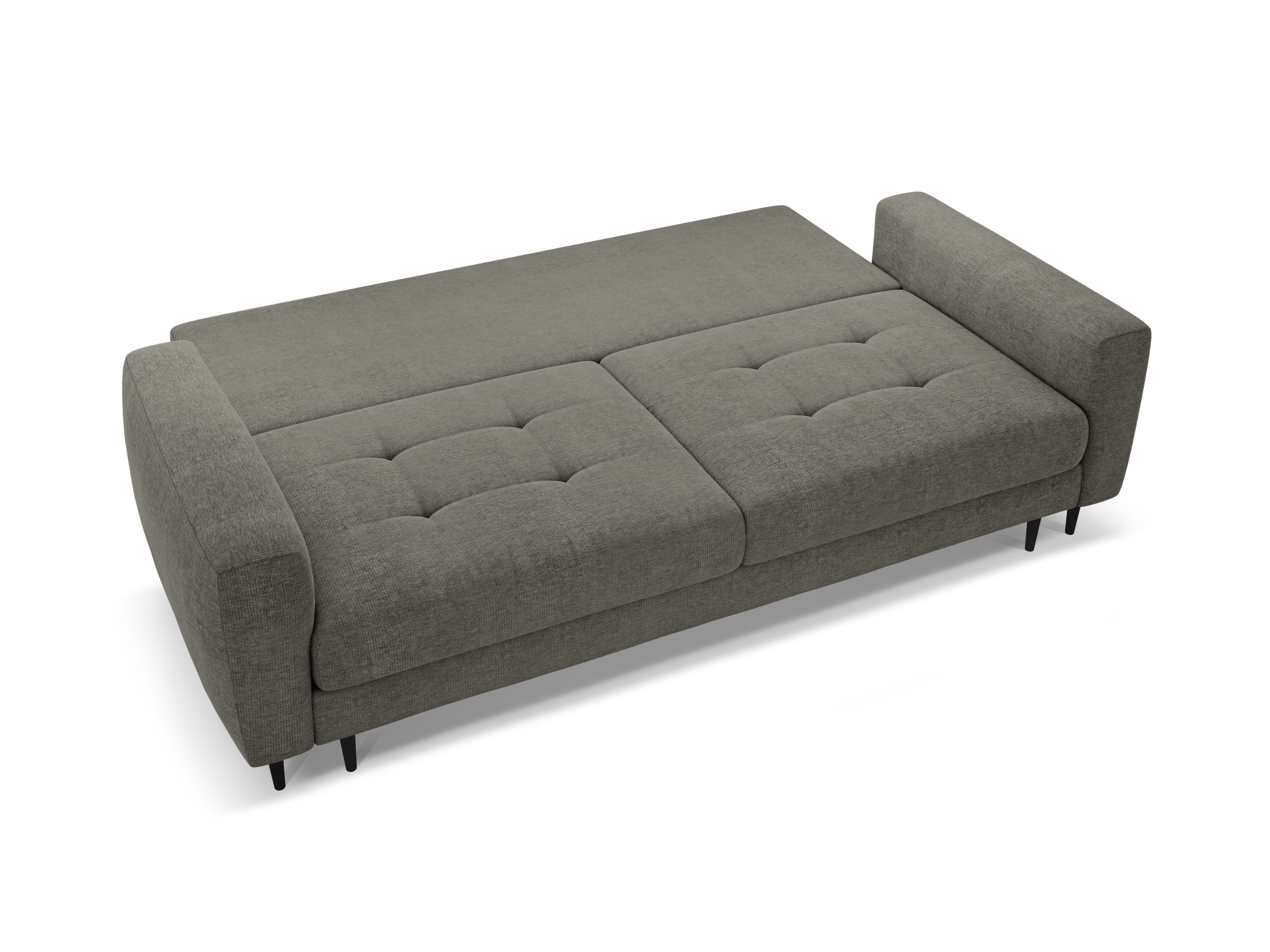 Sofa 3-osobowa z funkcją spania BEMY szary – Micadoni