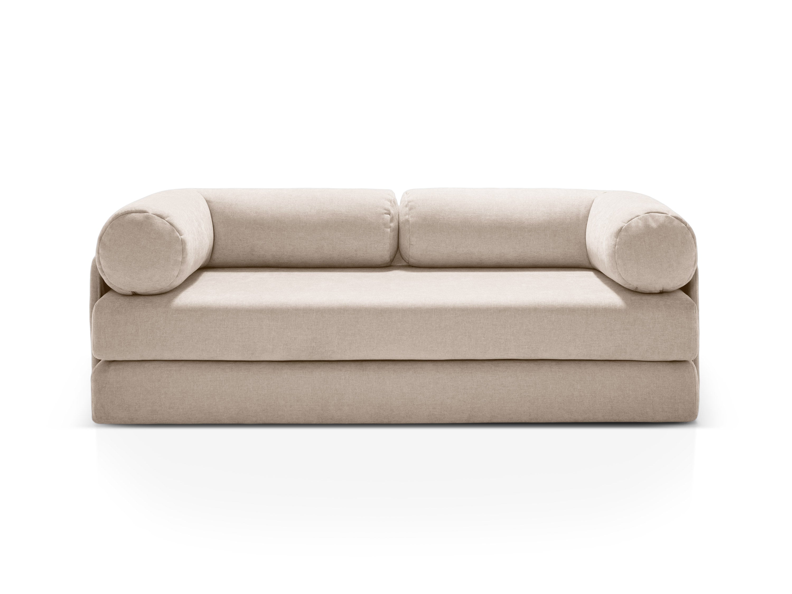 3-Seater Sofa with Sleeping Function DREAMY Beige