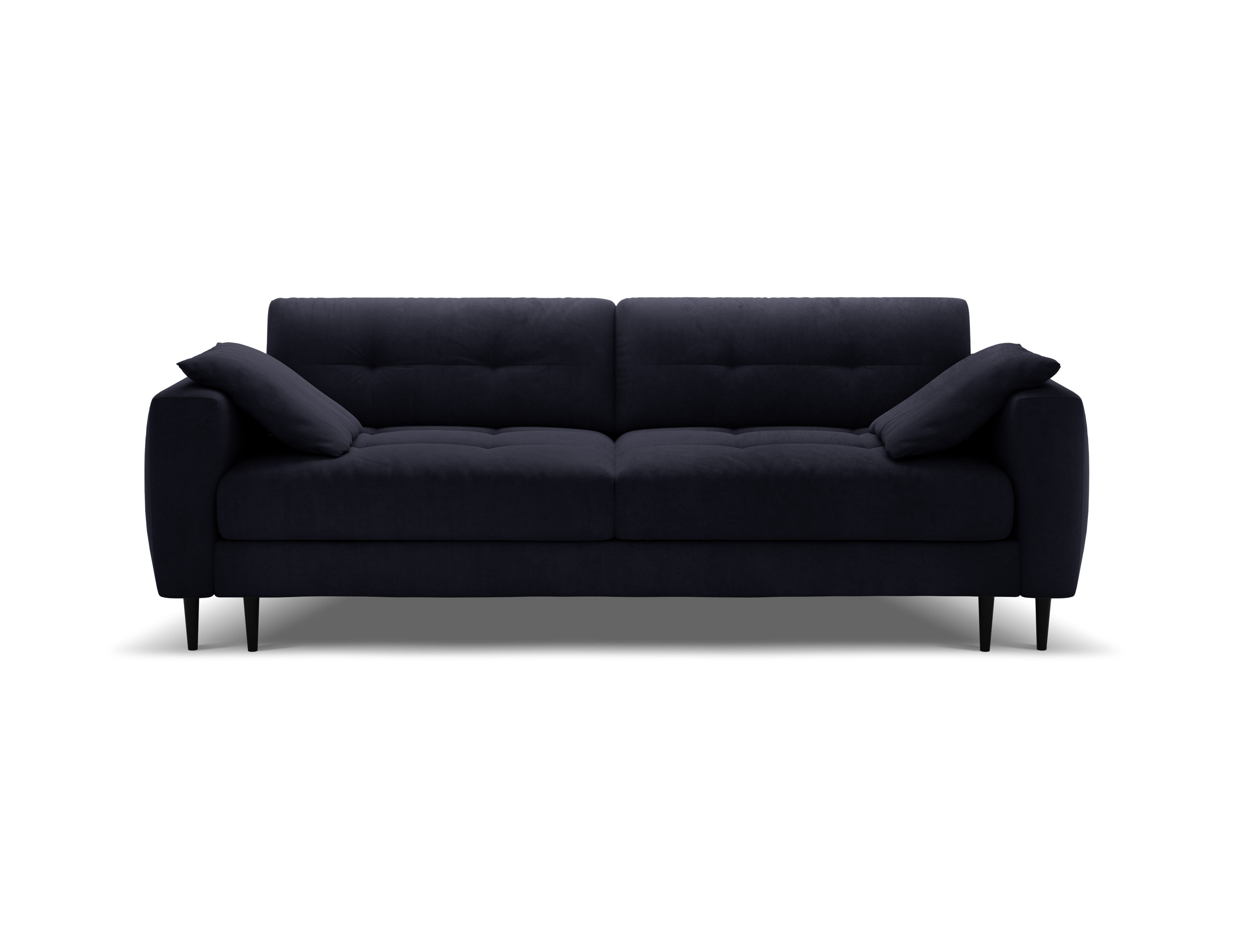 Sofa aus Samt für 3 Personen mit Schlaffunktion BEMY königsblau