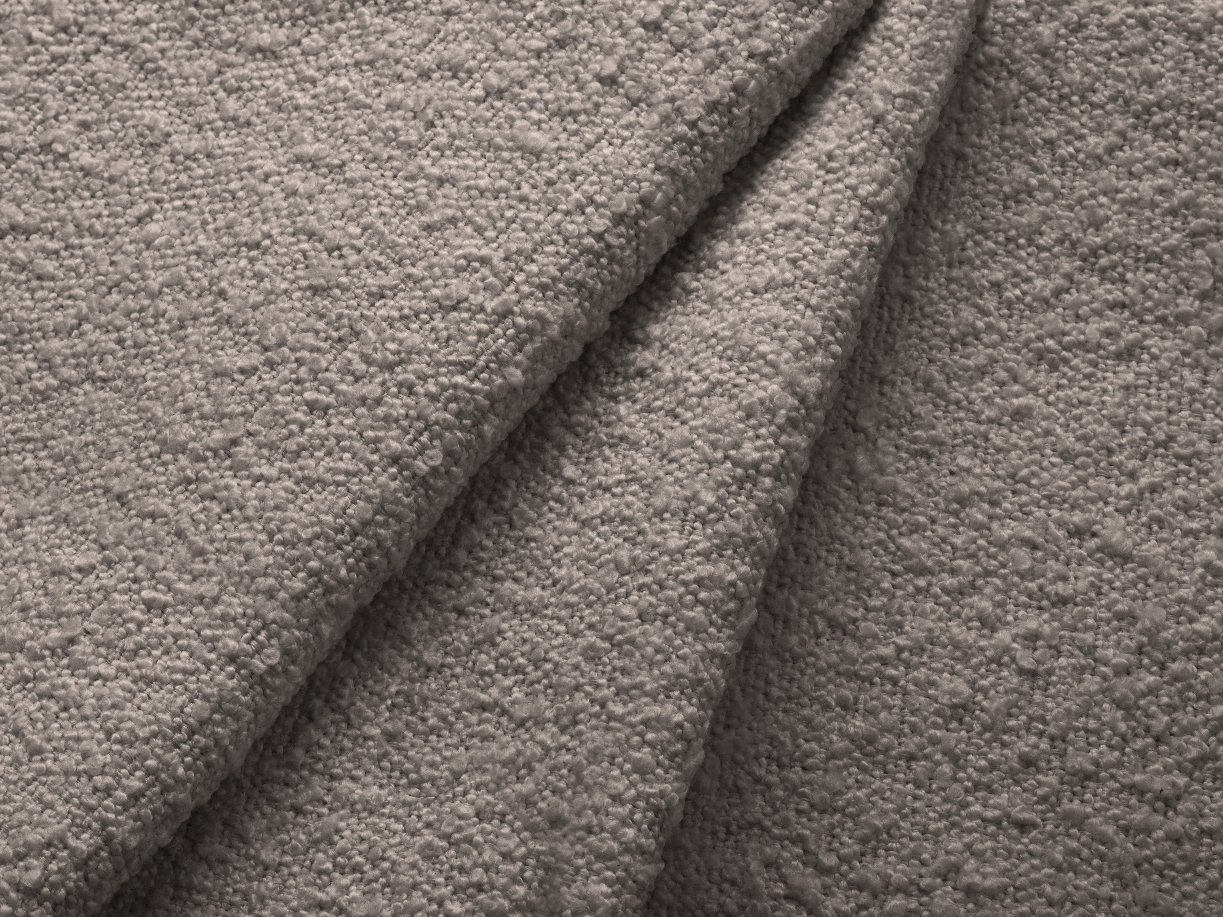 3-seater Sofa POPPY gray boucle