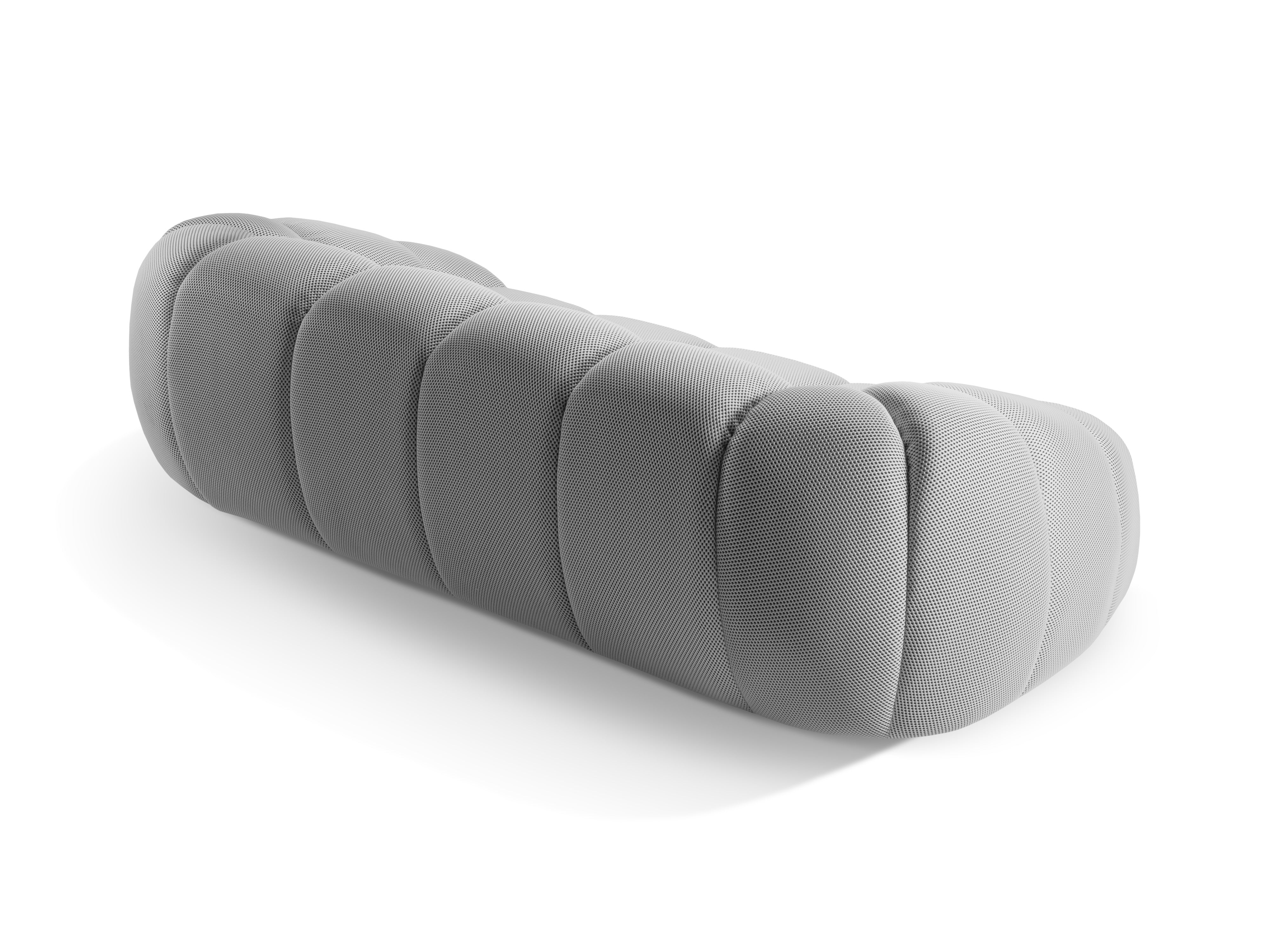3-seater Sofa DIANA silver