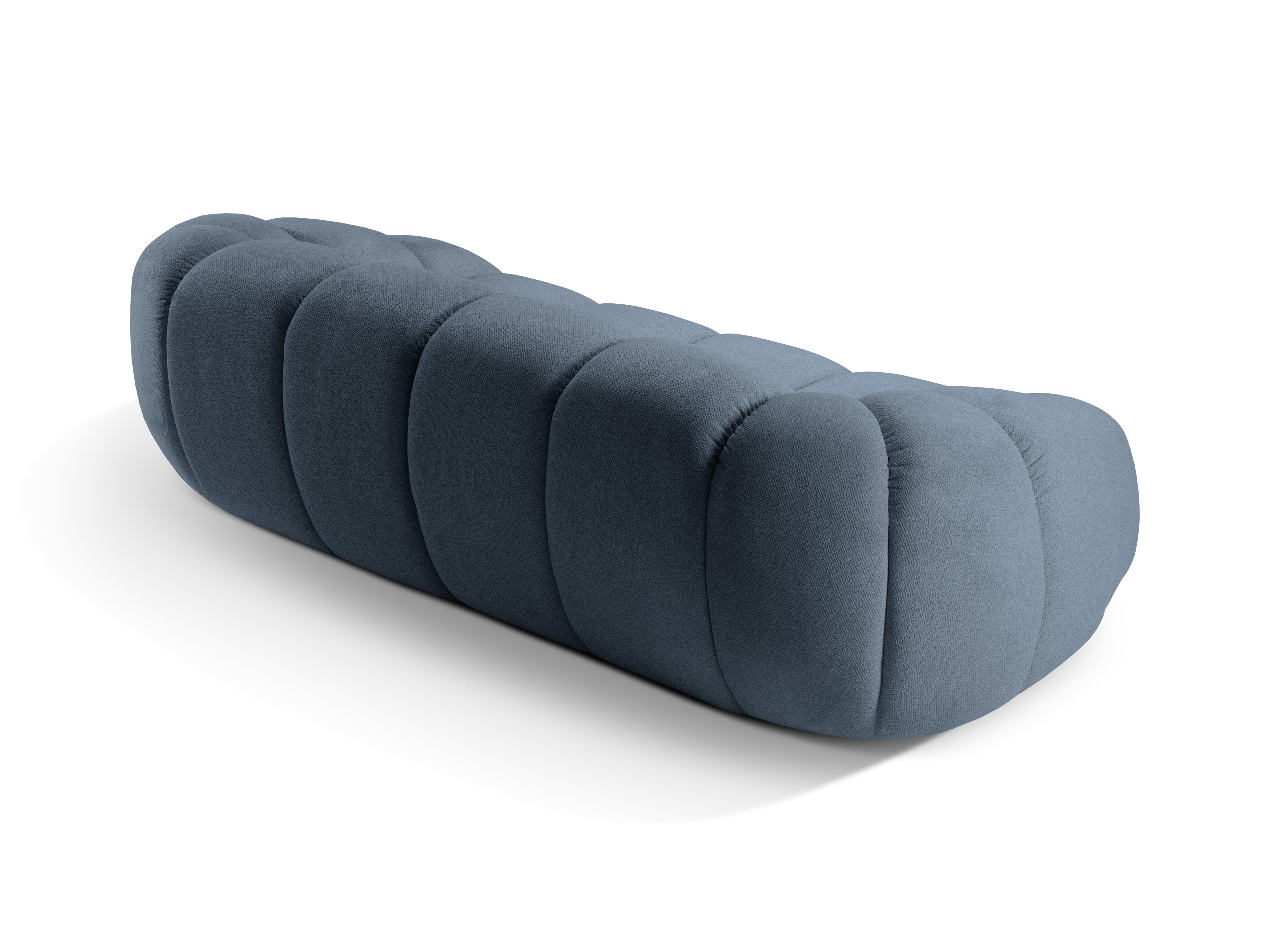 3-seater Sofa DIANA light blue chenille