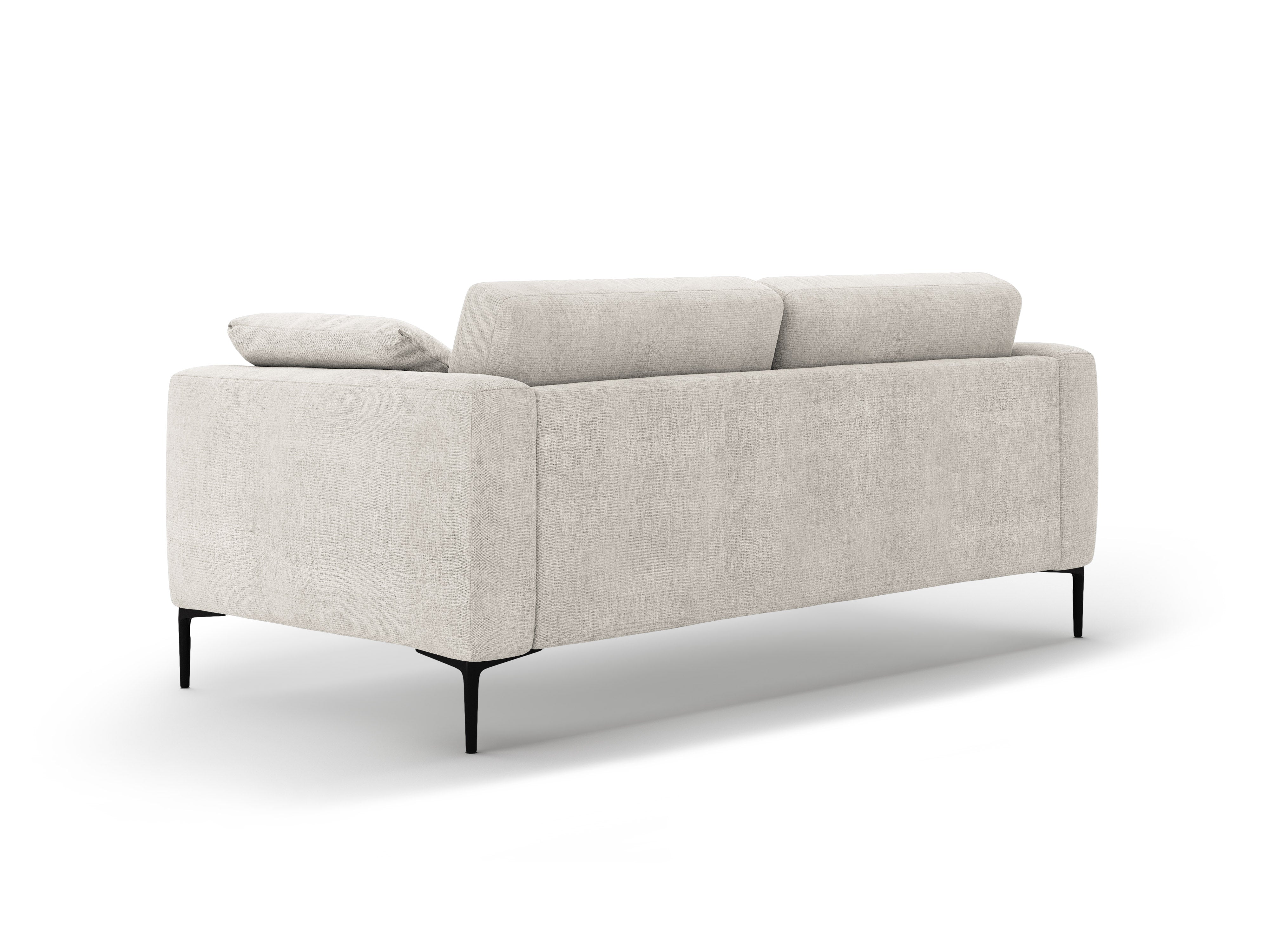 3-seater Sofa BEMY beige chenille