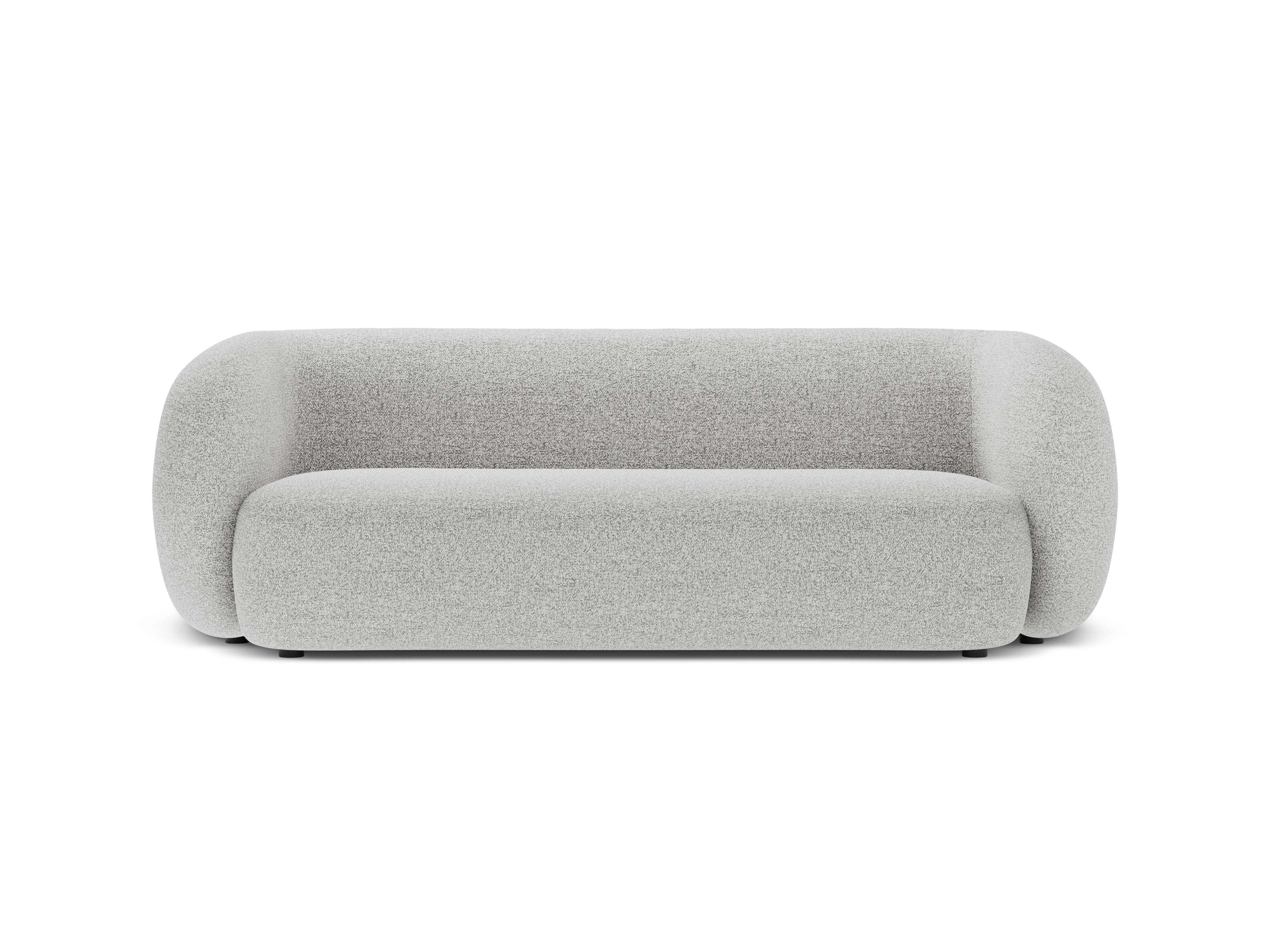 3-seater Sofa KATE light gray mélange