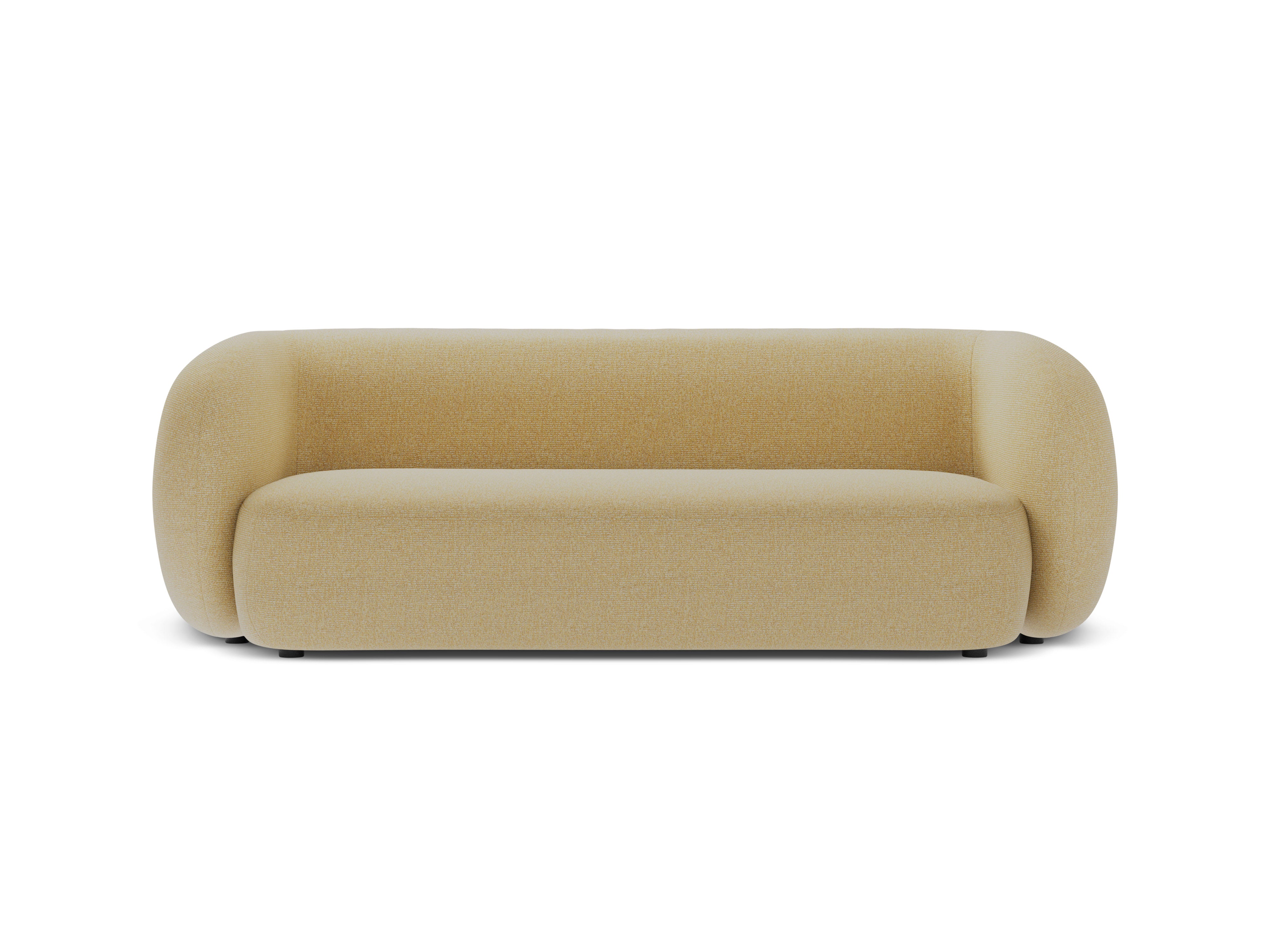 Sofa 3-osobowa KATE żółty melanż – Micadoni