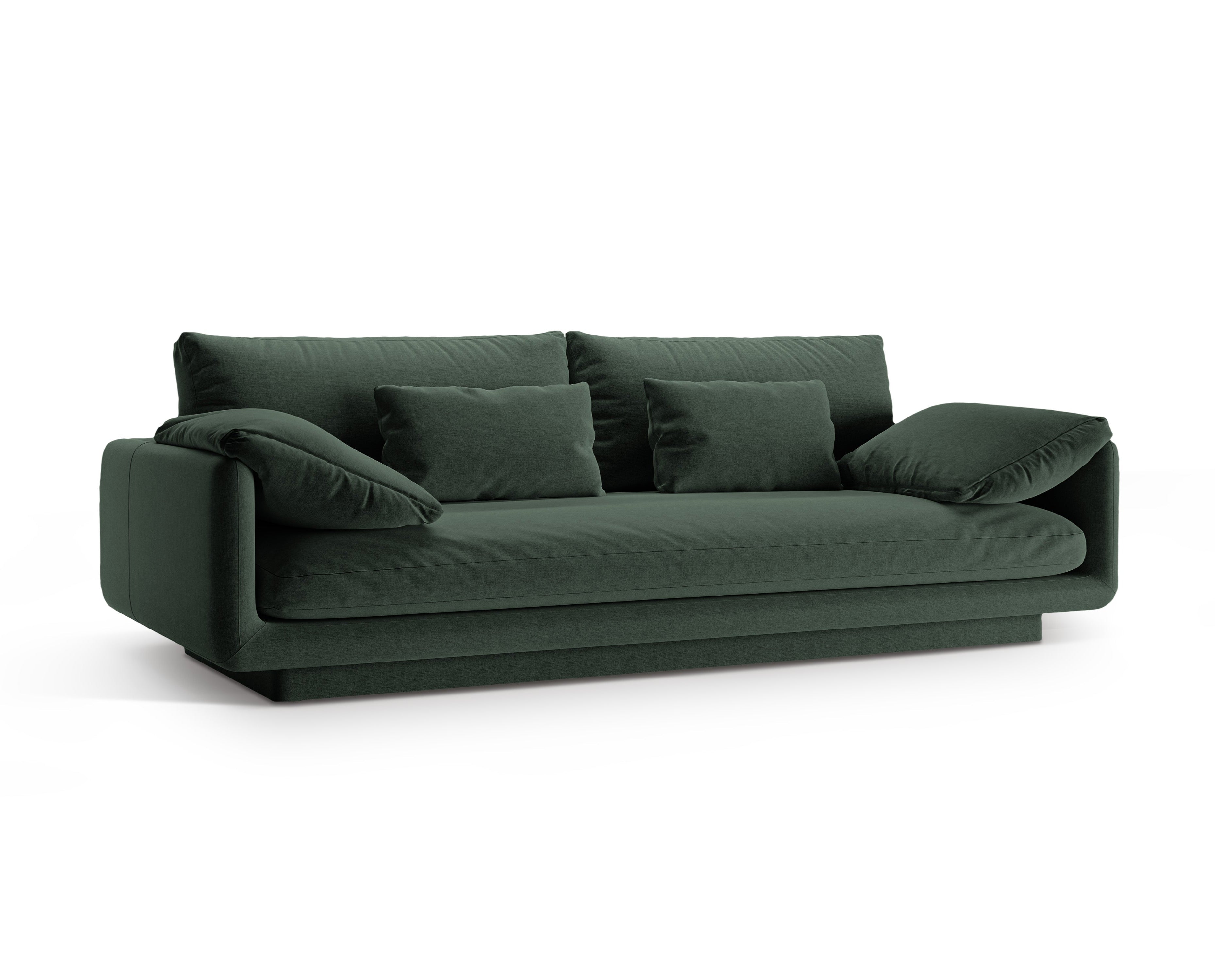 3-Personen-Sofa Torino Green