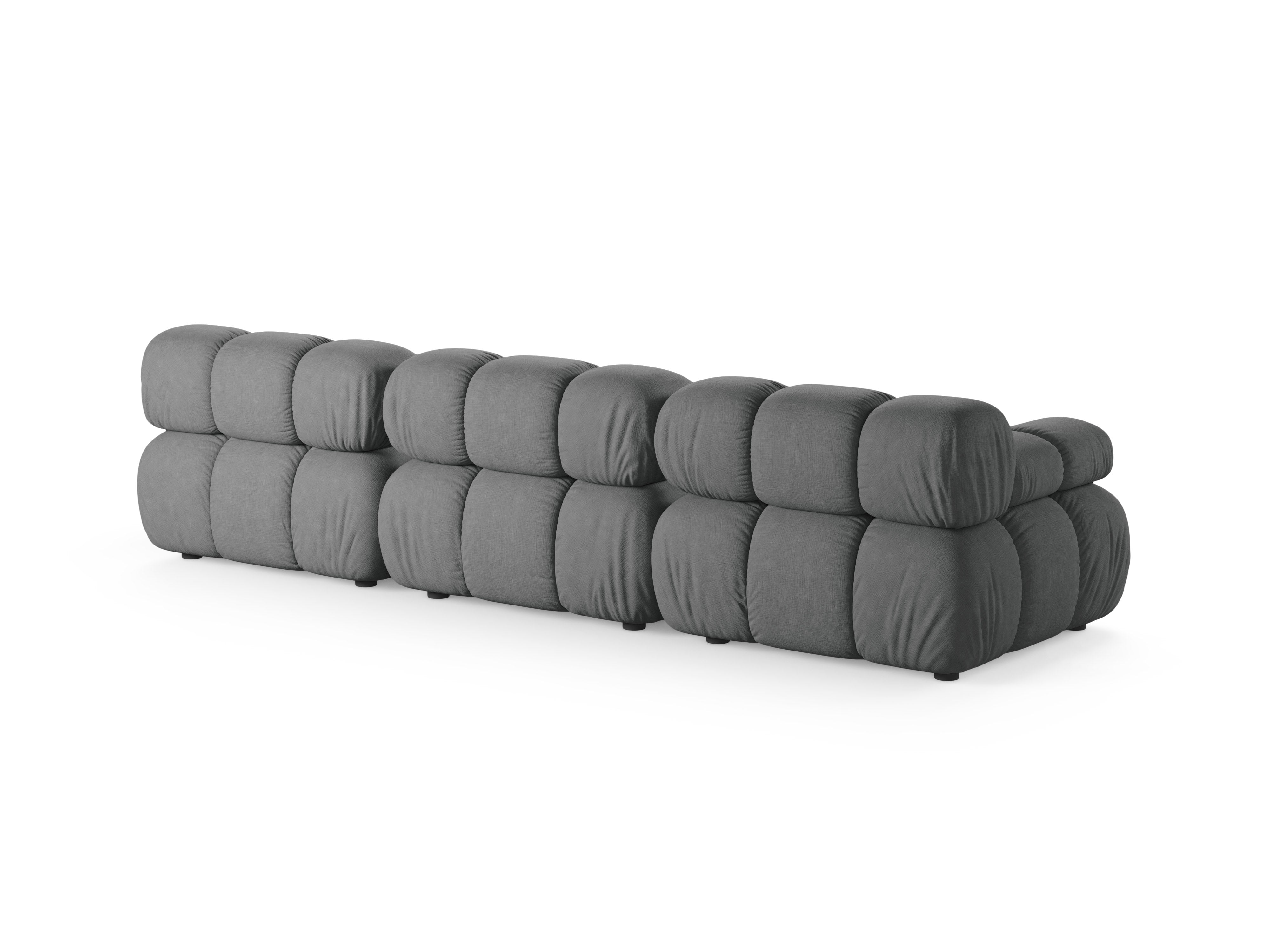Modulares 3-Sitzer Sofa BELLIS in Grau