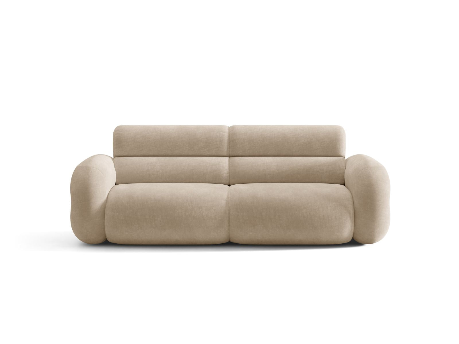Sofa für 3 Personen NEO in beigem Chenille