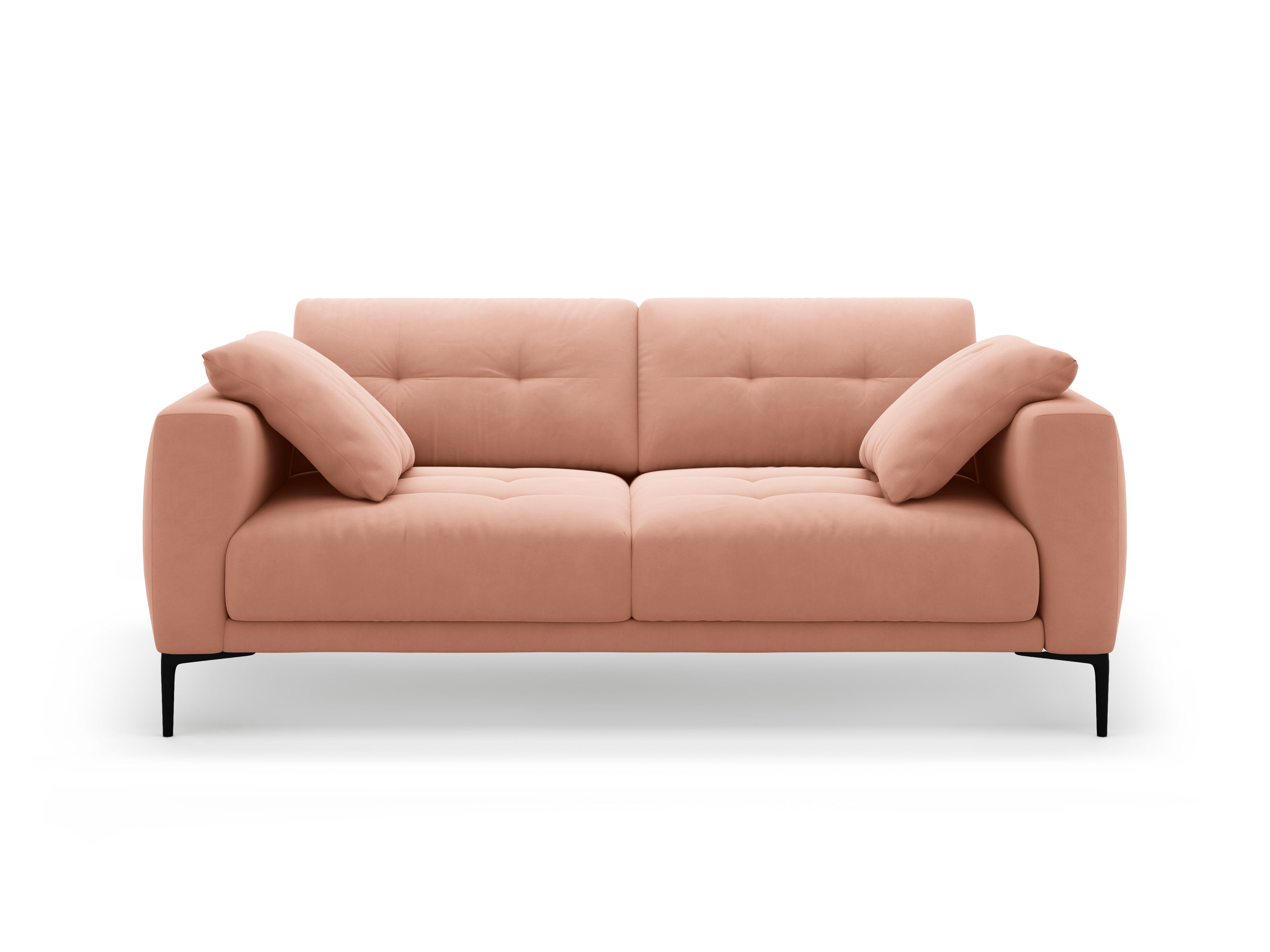 Sofa aksamitna 3-osobowa BEMY rosa