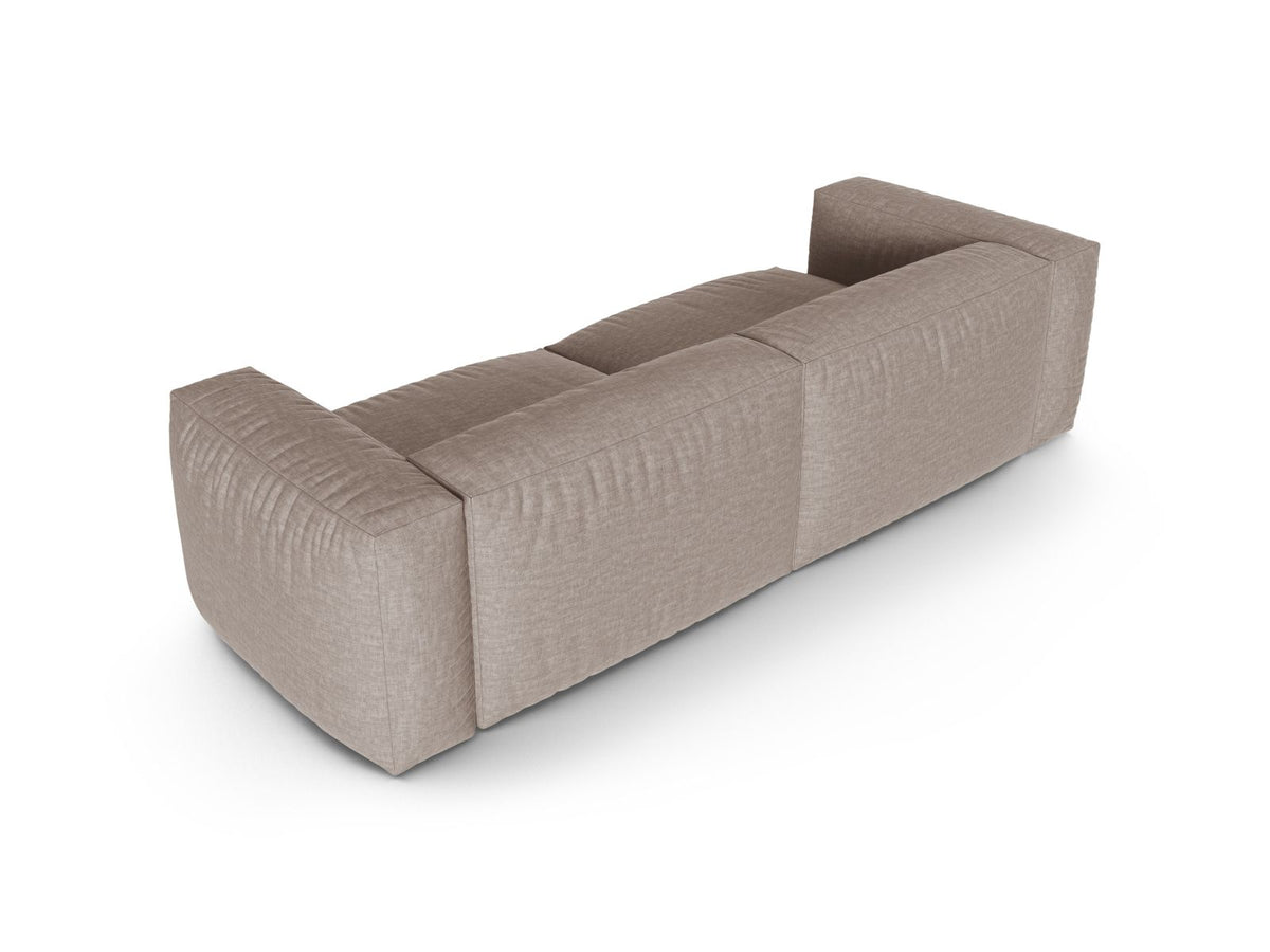 Sofa 3-osobowa XL MARTINA ciemnobeżowy – detal tkaniny
