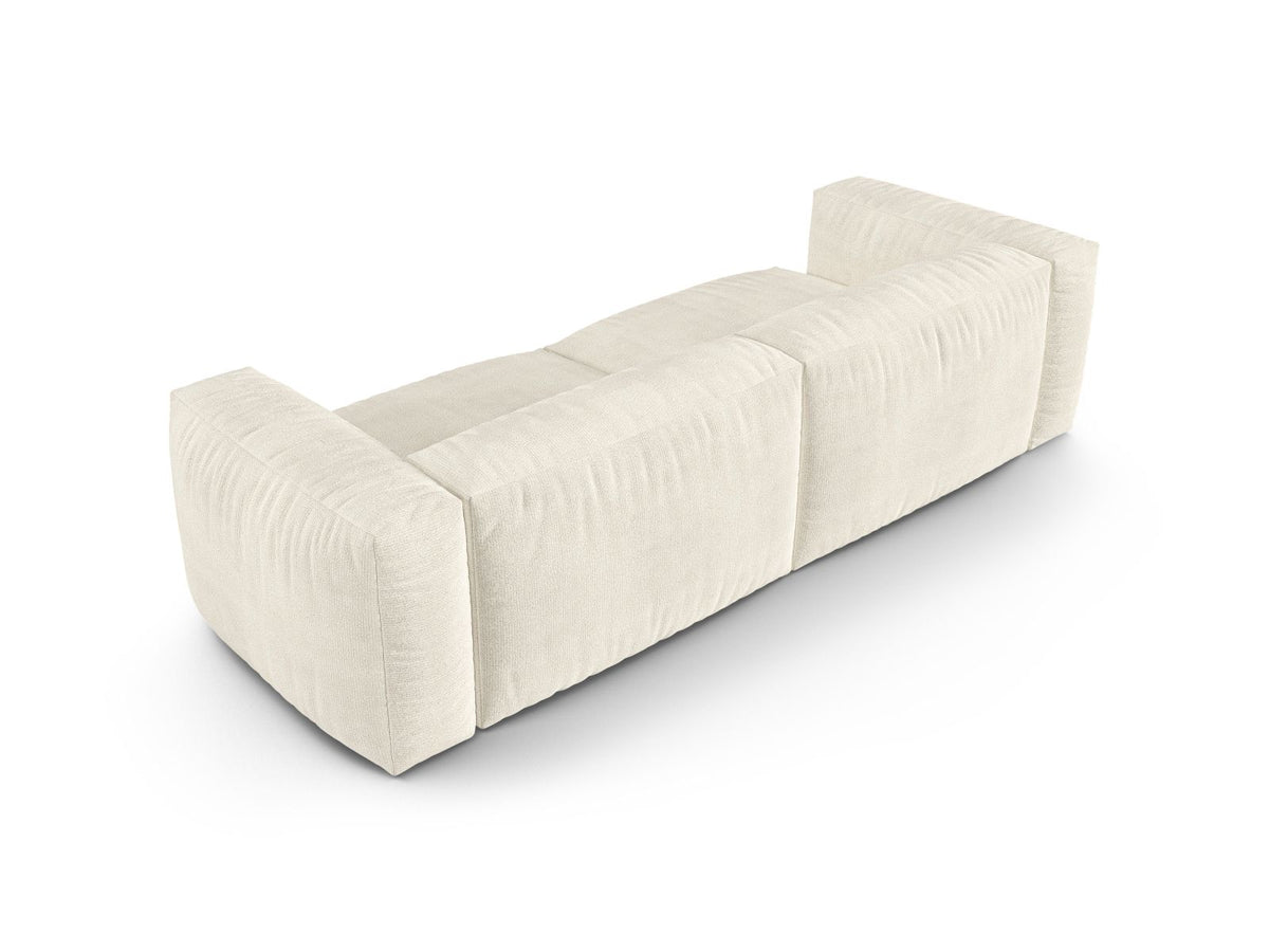 Sofa 3-osobowa XL MARTINA ecru boucle – detal tkaniny