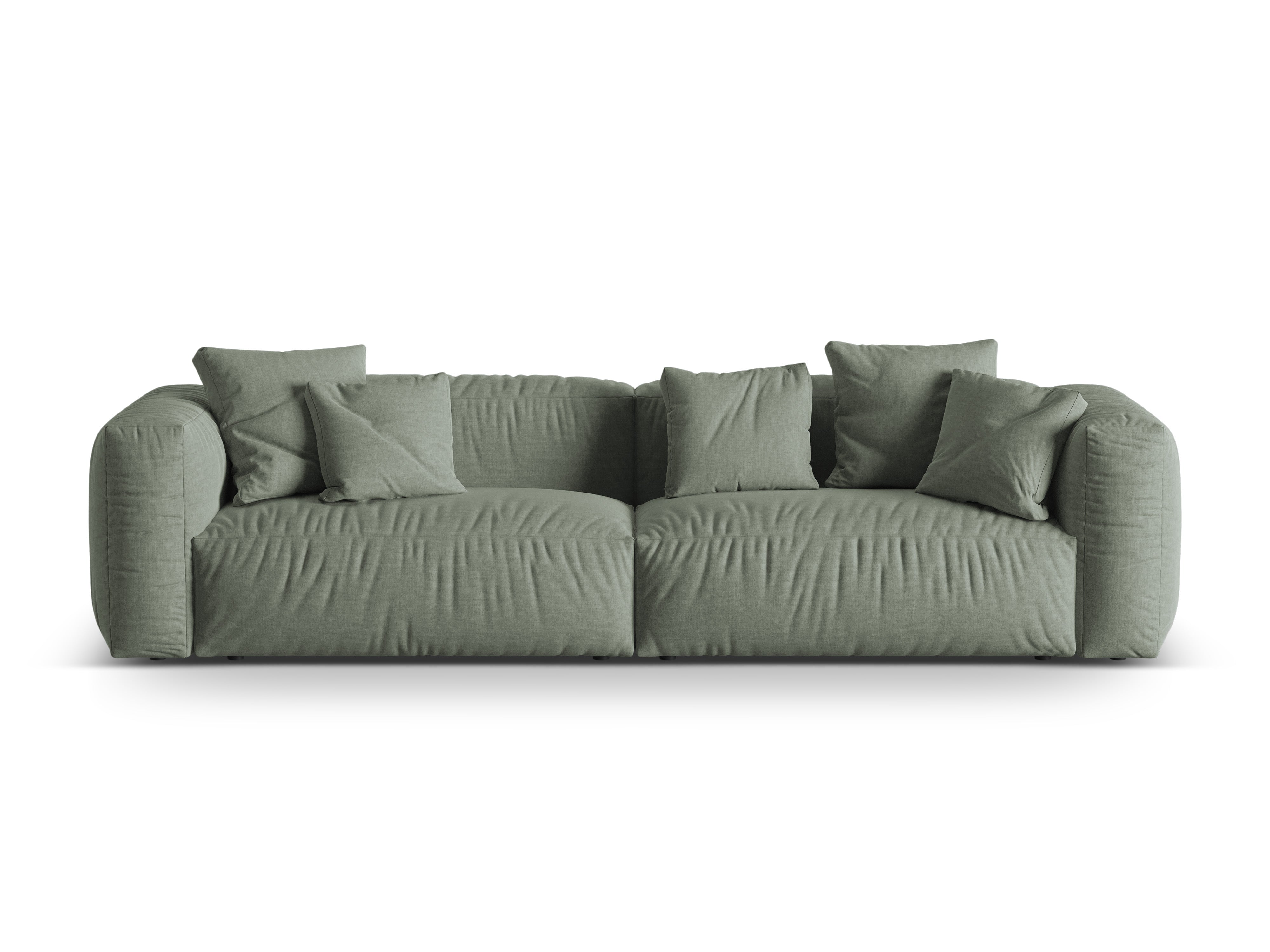 4-person sofa martin olive green