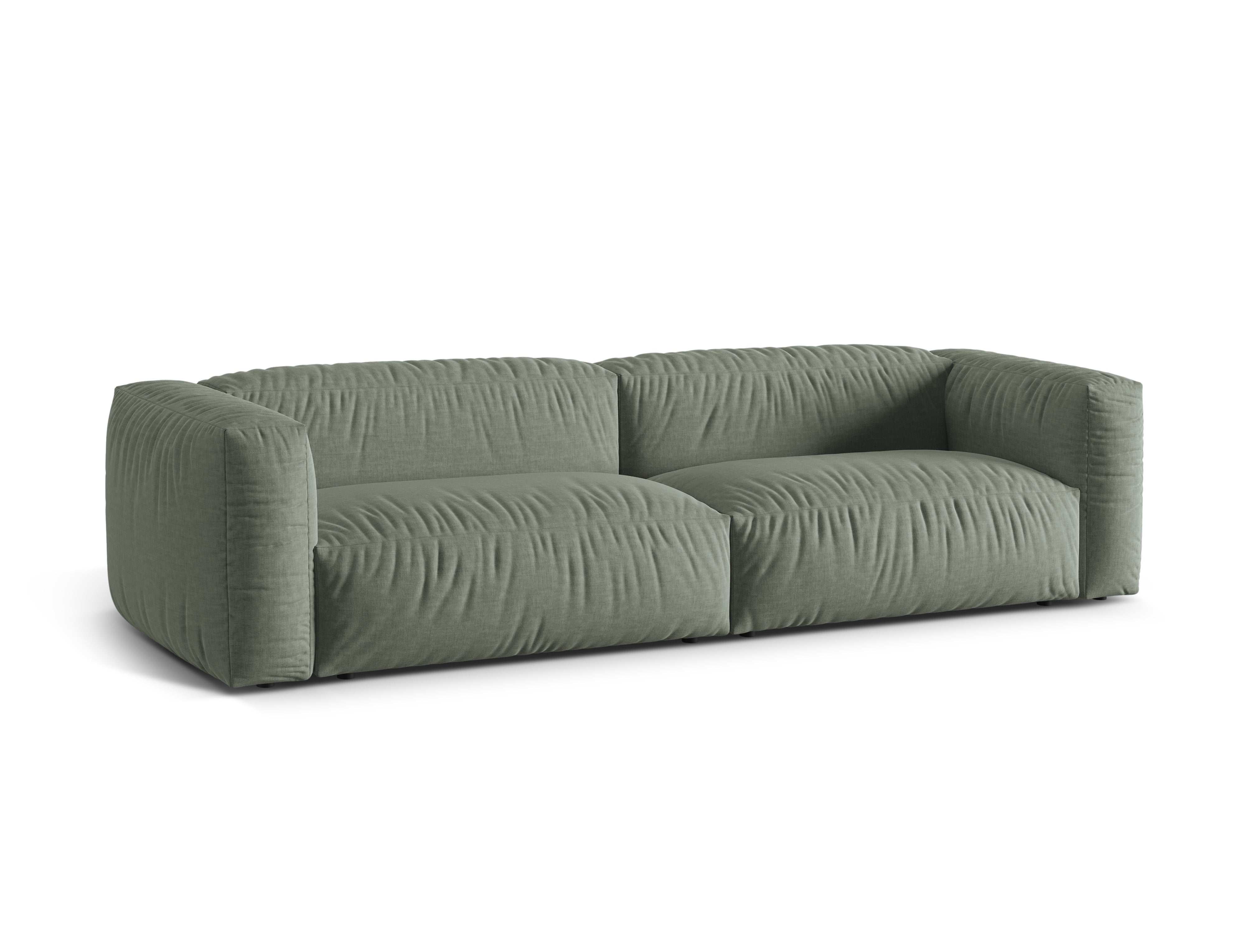 4-person sofa martin olive green