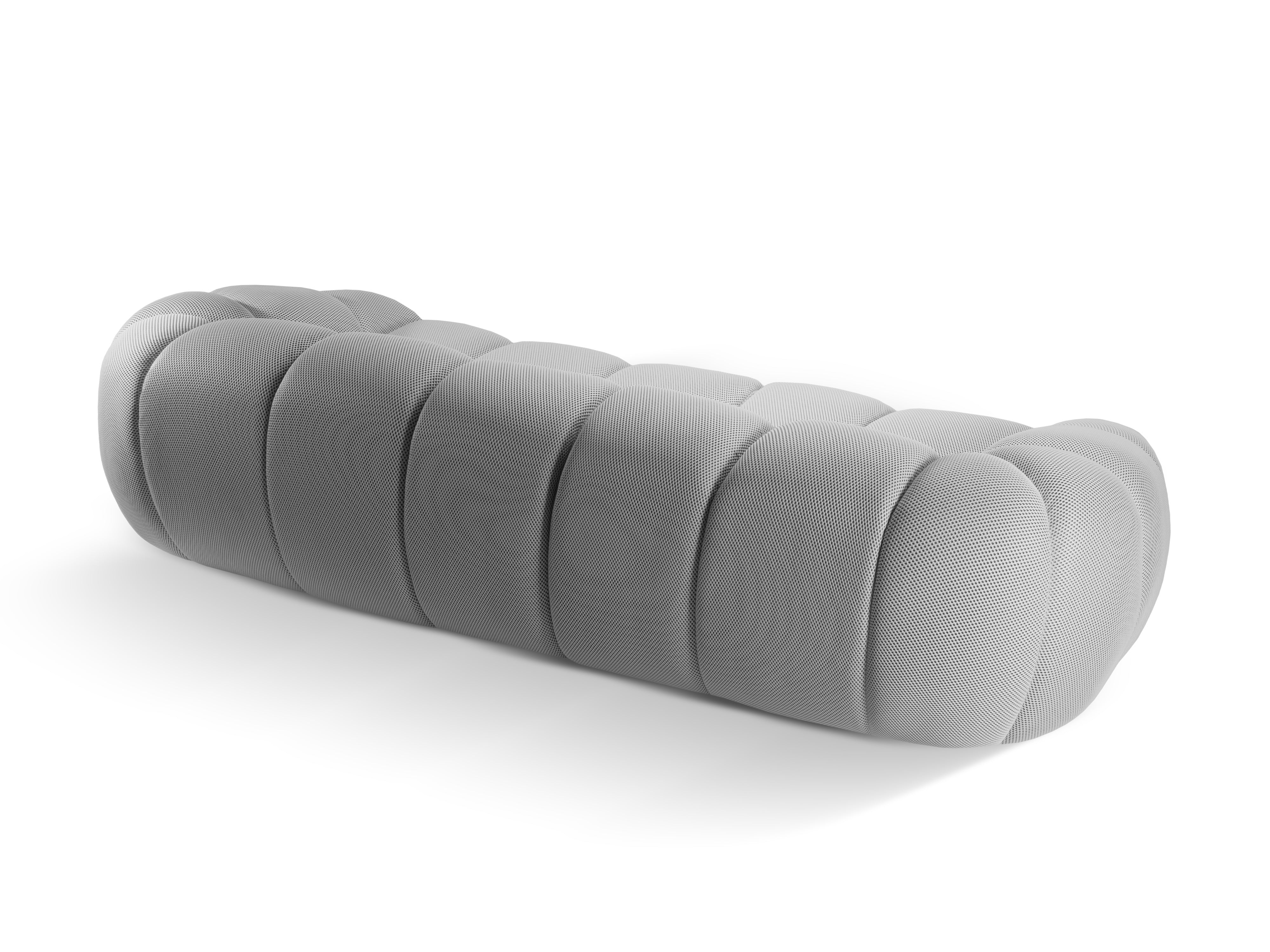 4-seater Sofa DIANA silver