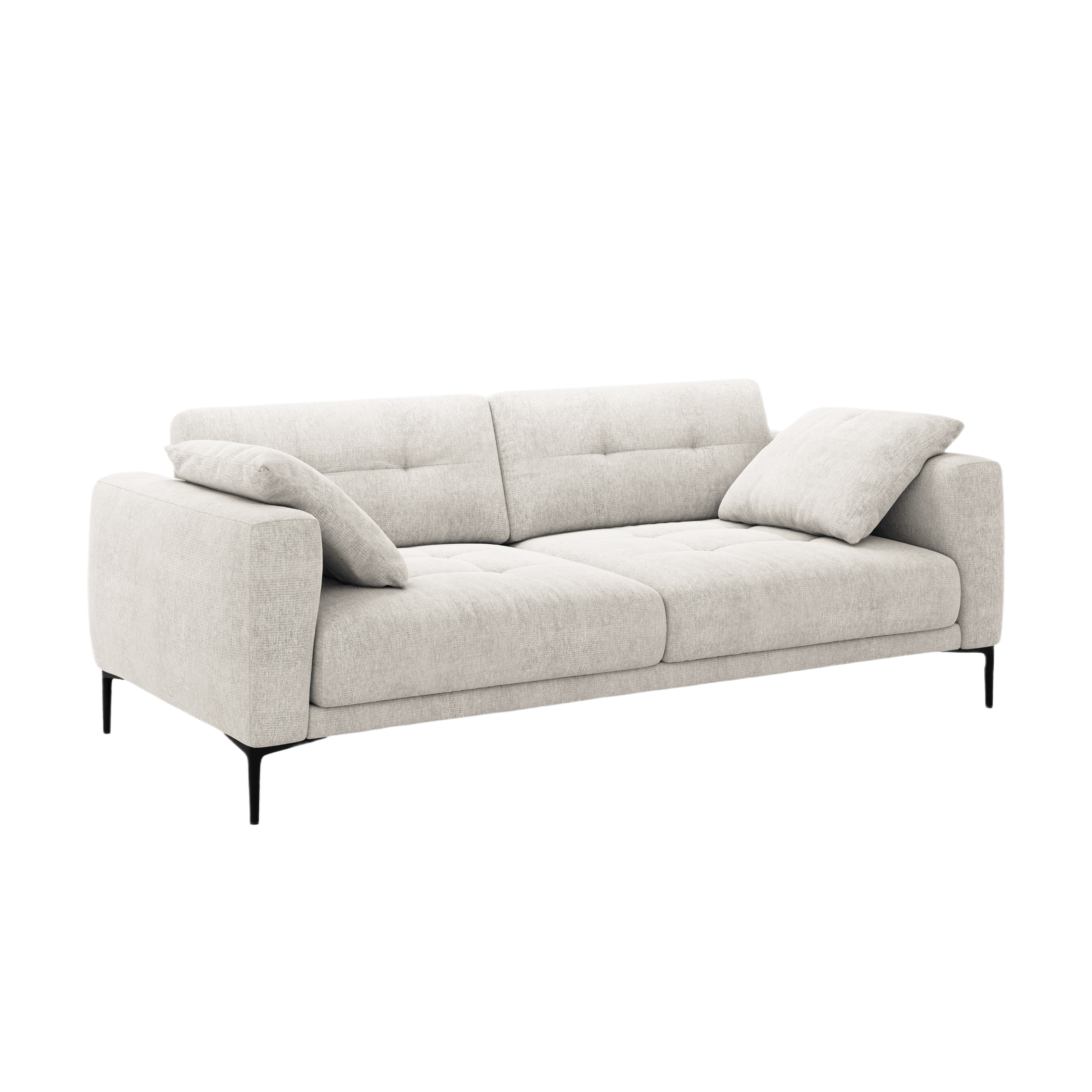 Sofa 4-osobowa BEMY beżowy szenil