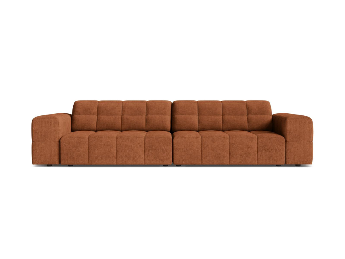 Sofa 4-osobowa JENNIFER ceglany szenil – Micadoni