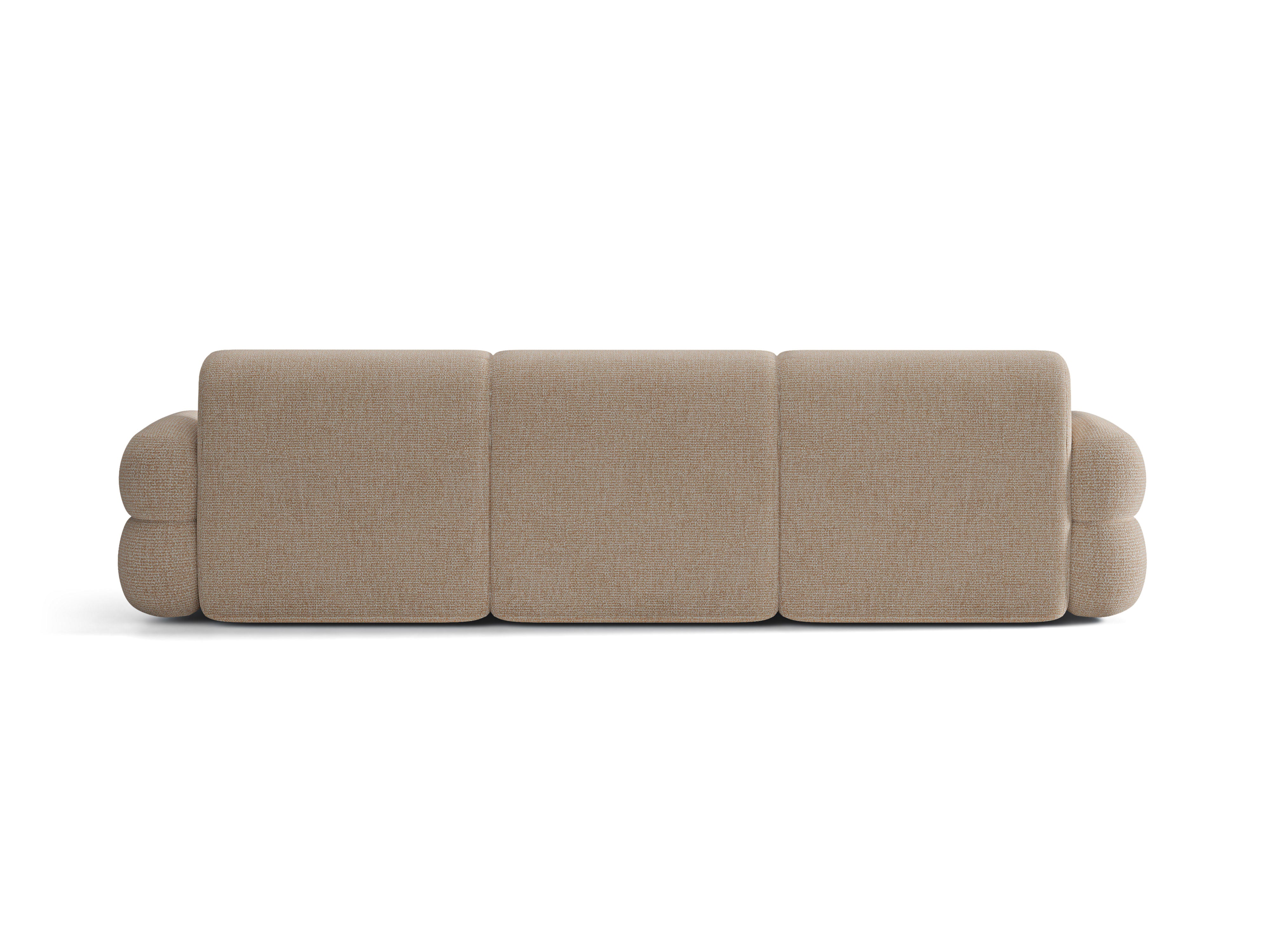 Sofa für 4 Personen NEO in sandfarbenem Melange