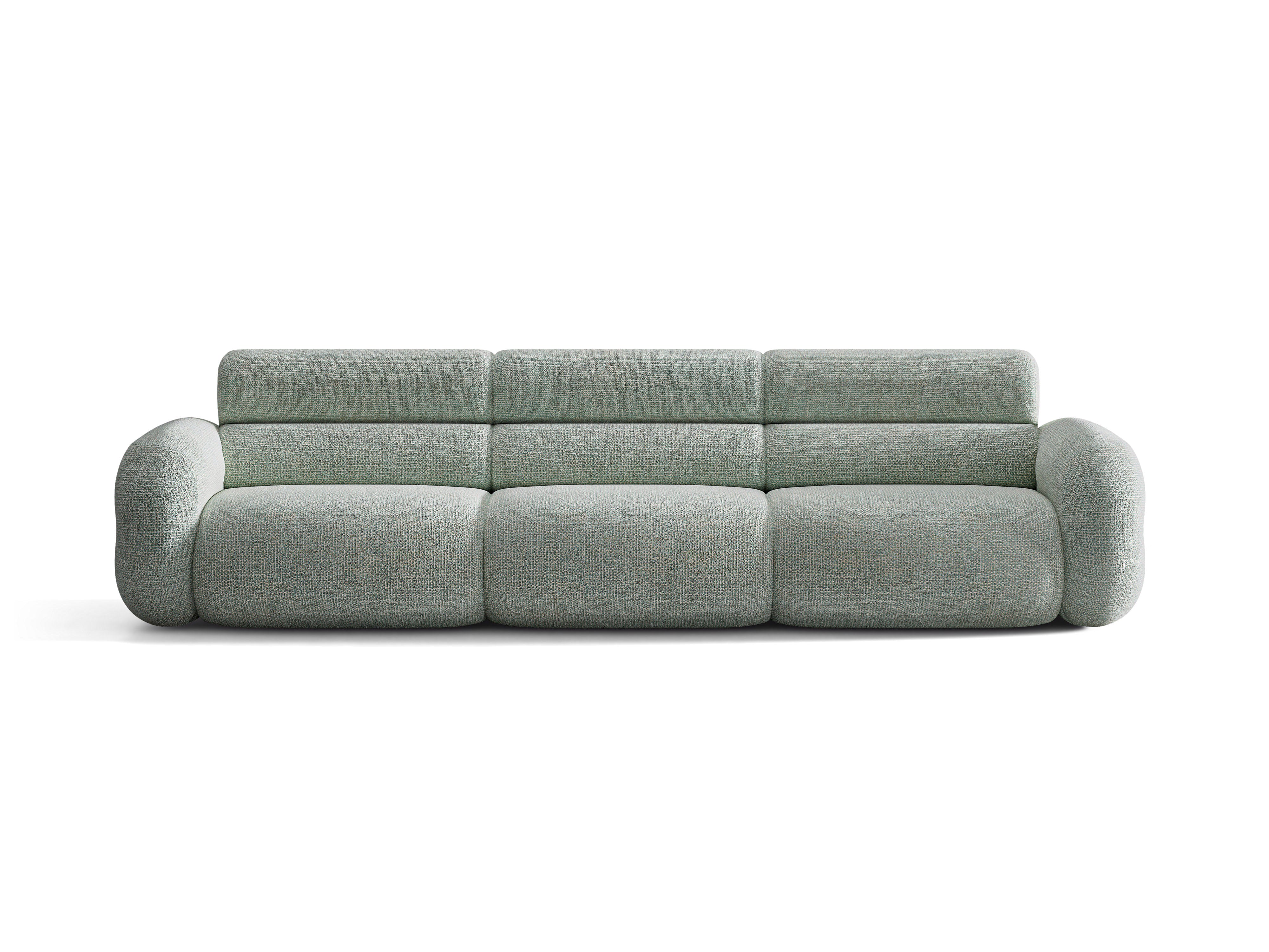 Sofa für 4 Personen NEO in blauen Melange