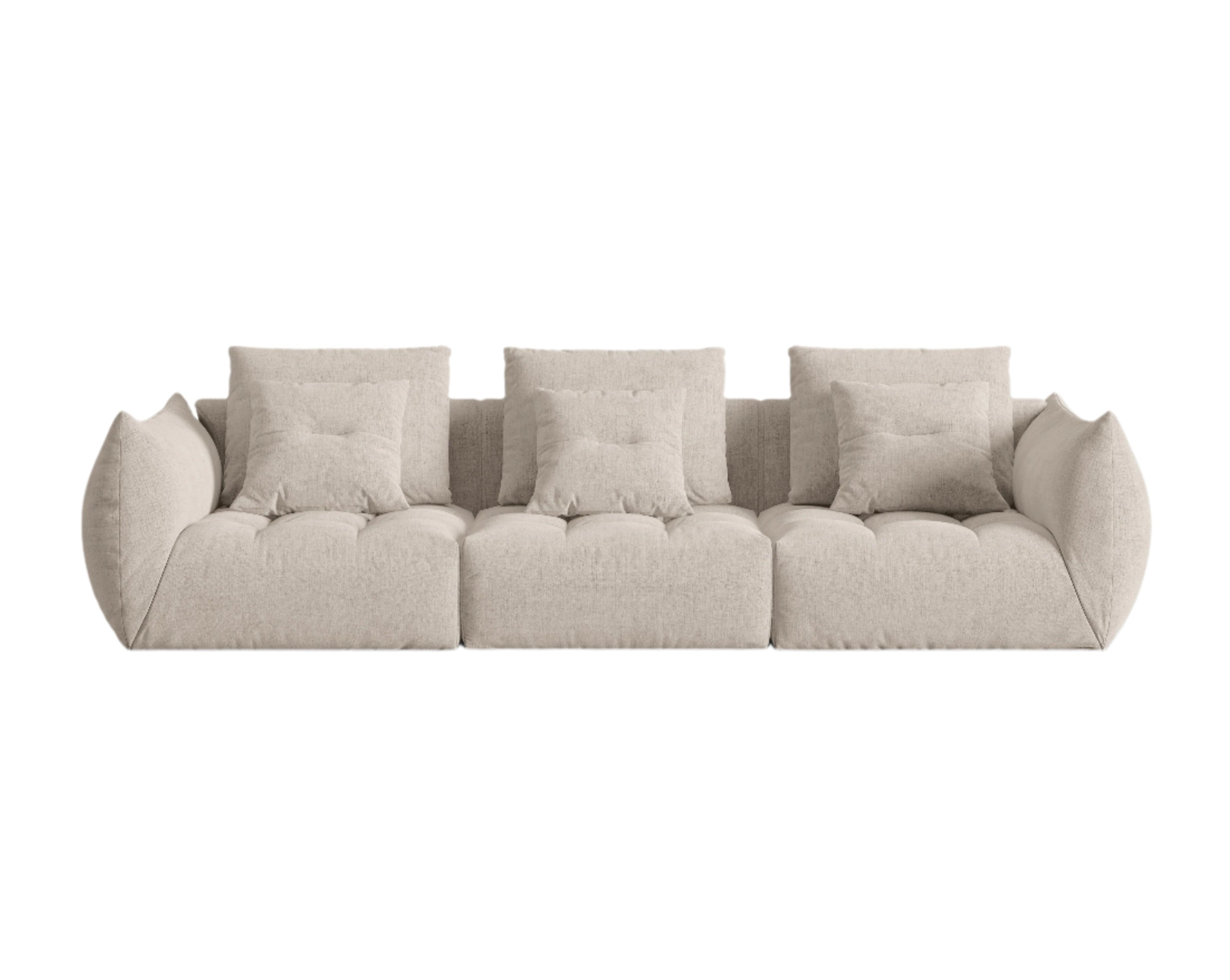 Bloom 4-person sofa beige
